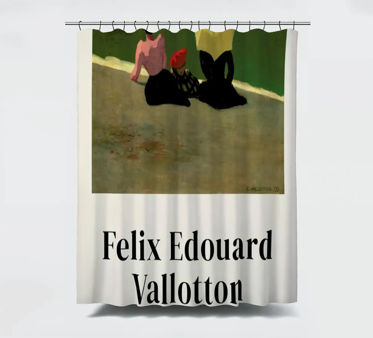 Vallotton - On the Beach tenda da doccia da ARTOTHEK