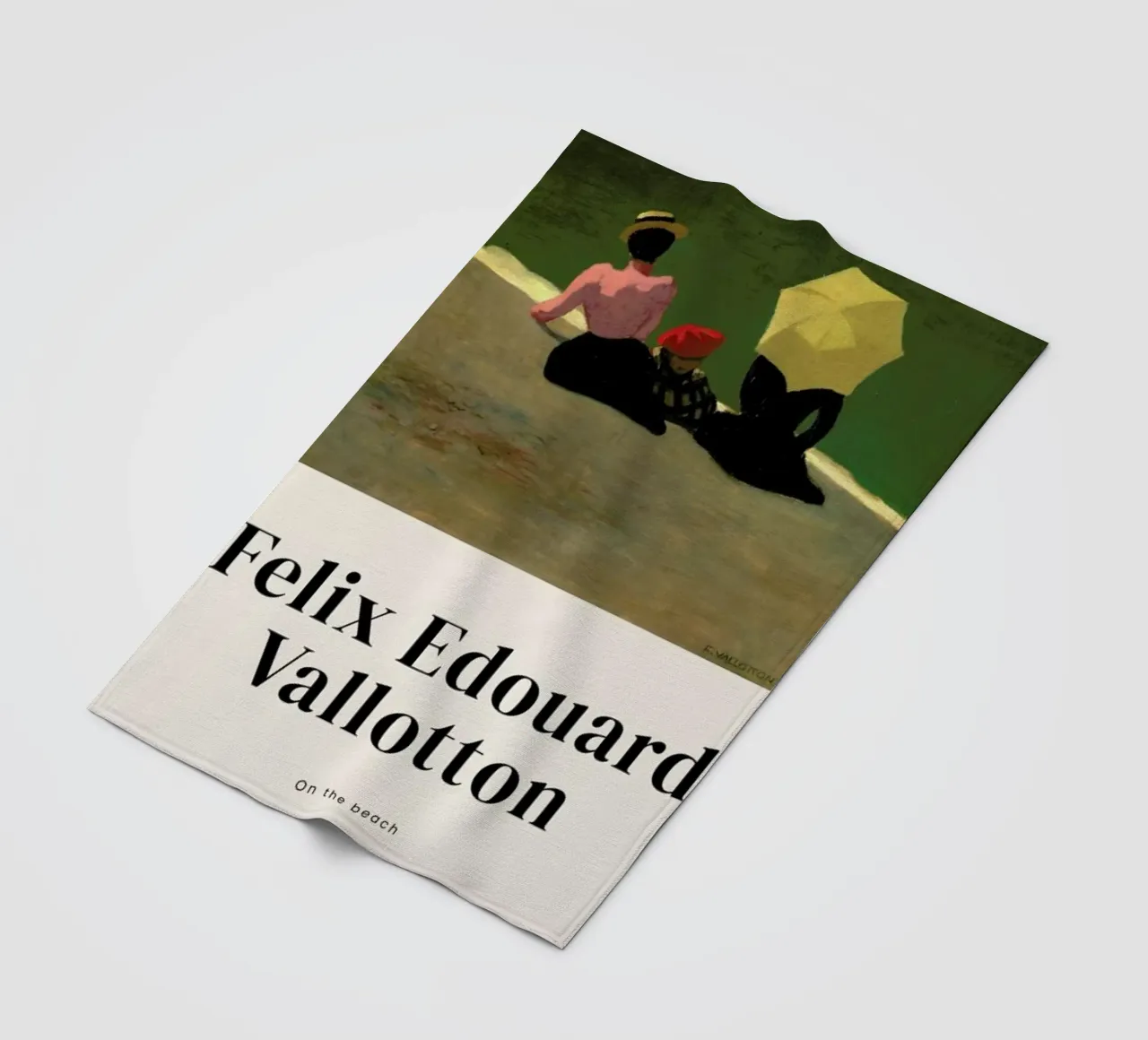 Vallotton - On the Beach coperta in pile da ARTOTHEK