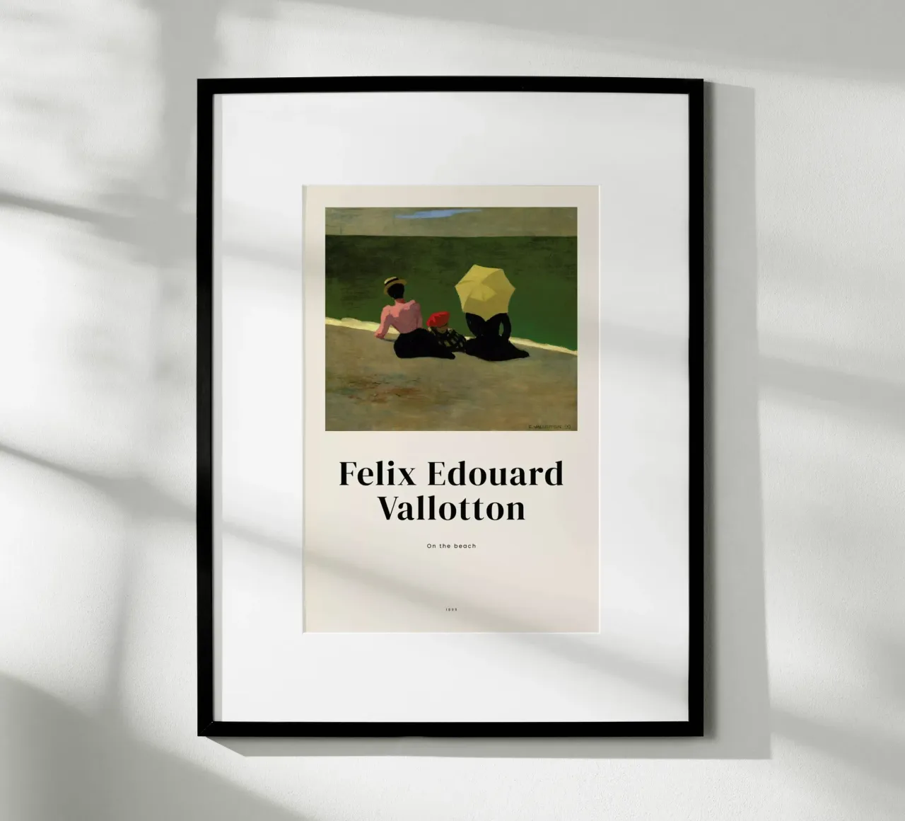 Vallotton - On the Beach carta hahnemühle da ARTOTHEK