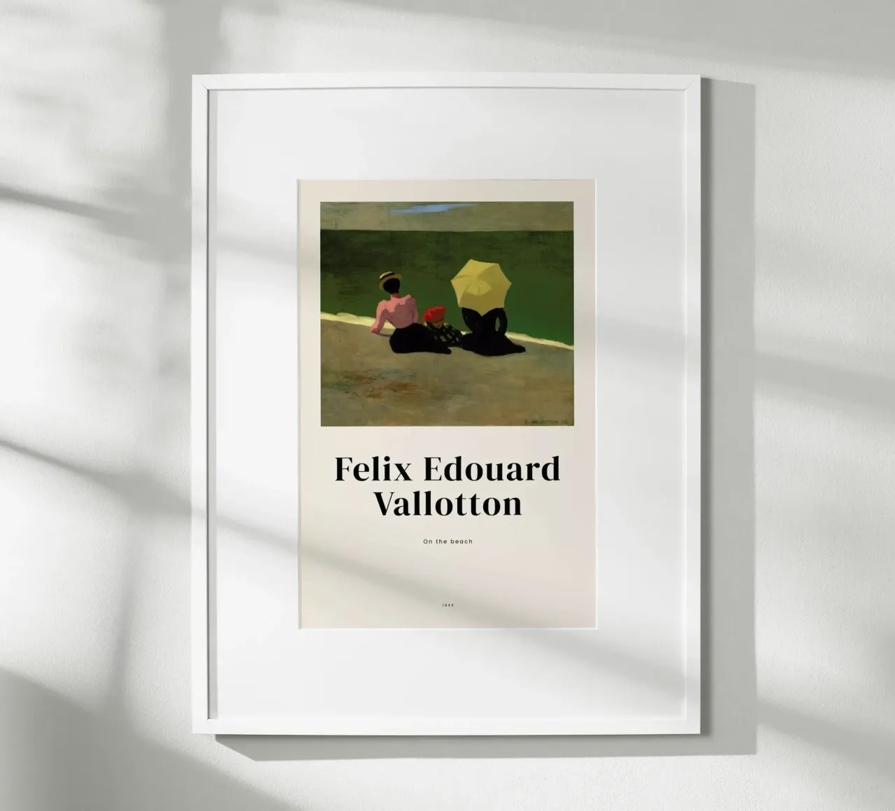 Vallotton - On the Beach carta hahnemühle da ARTOTHEK
