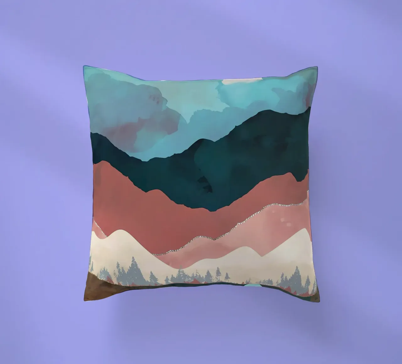 Fall Transition decorative cushion by Albert S Jacob
