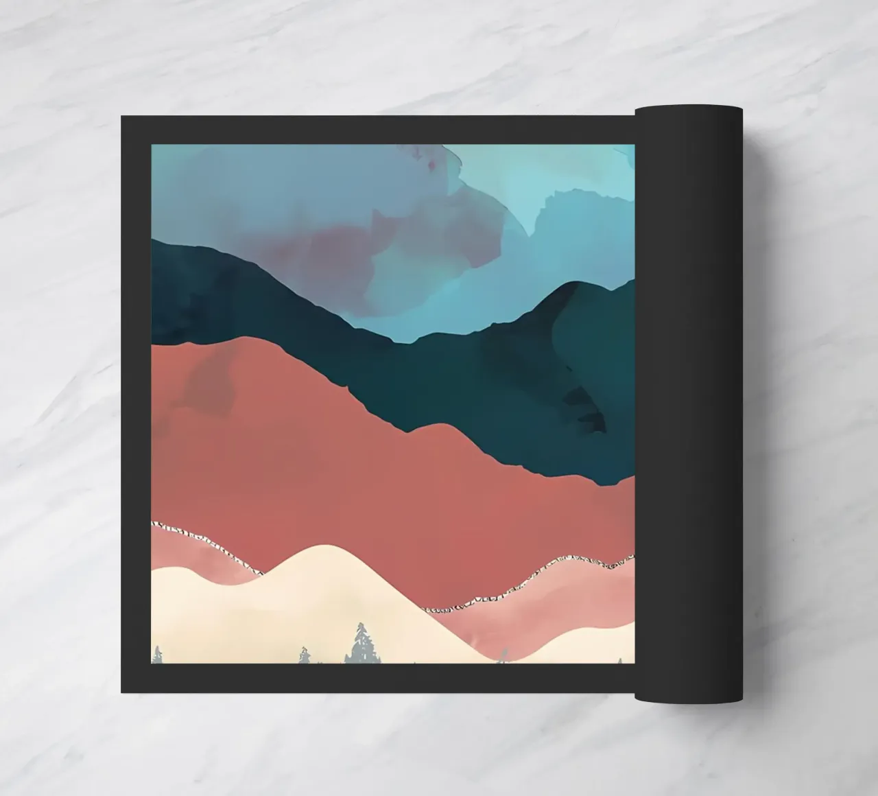 Fall Transition doormat by Albert S Jacob