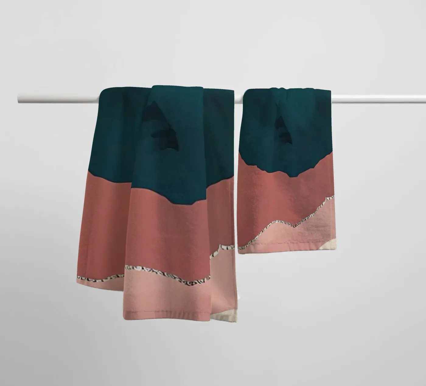 Fall Transition towel by Albert S Jacob