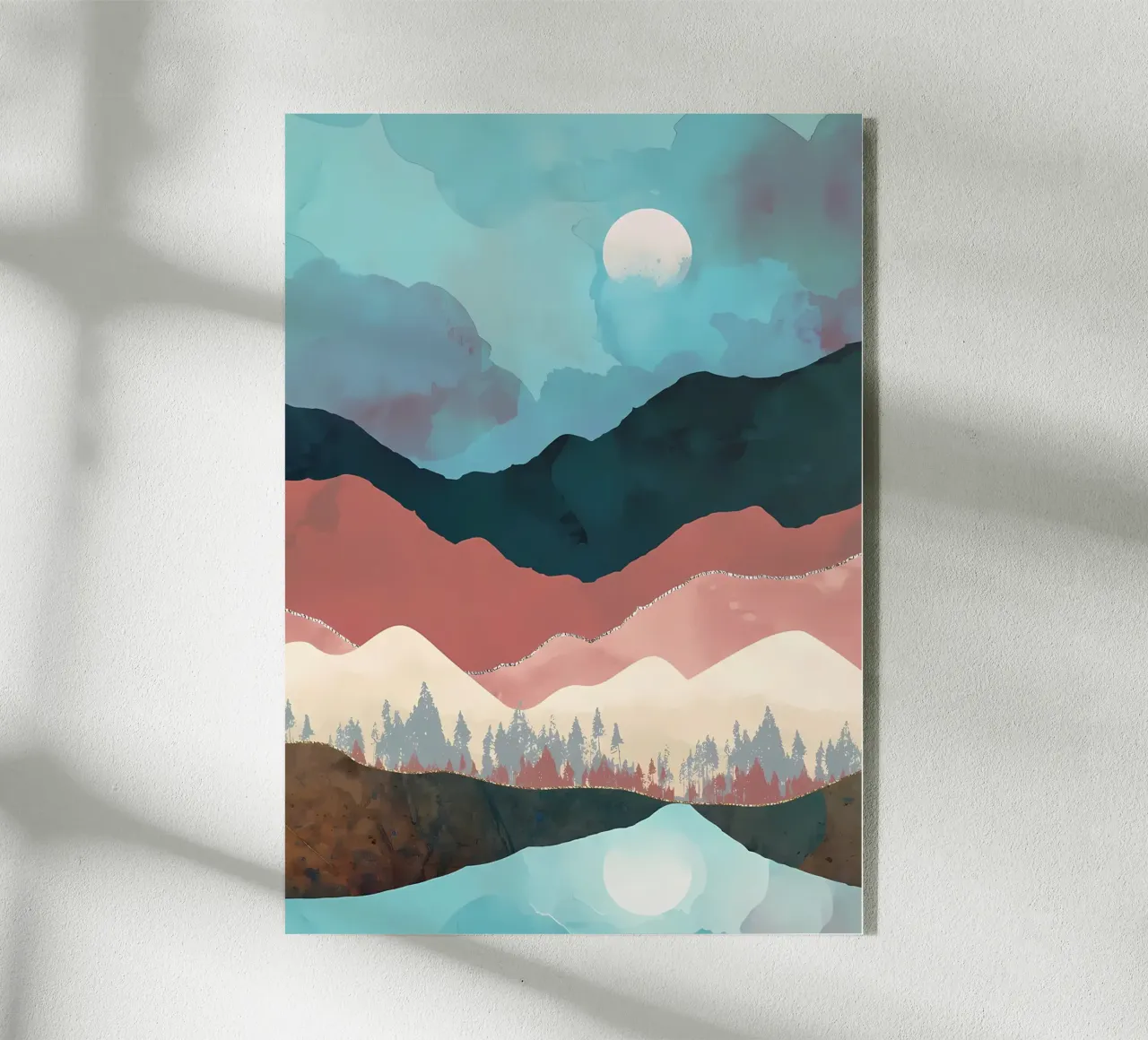 Fall Transition Acryl-Glas von Albert S Jacob