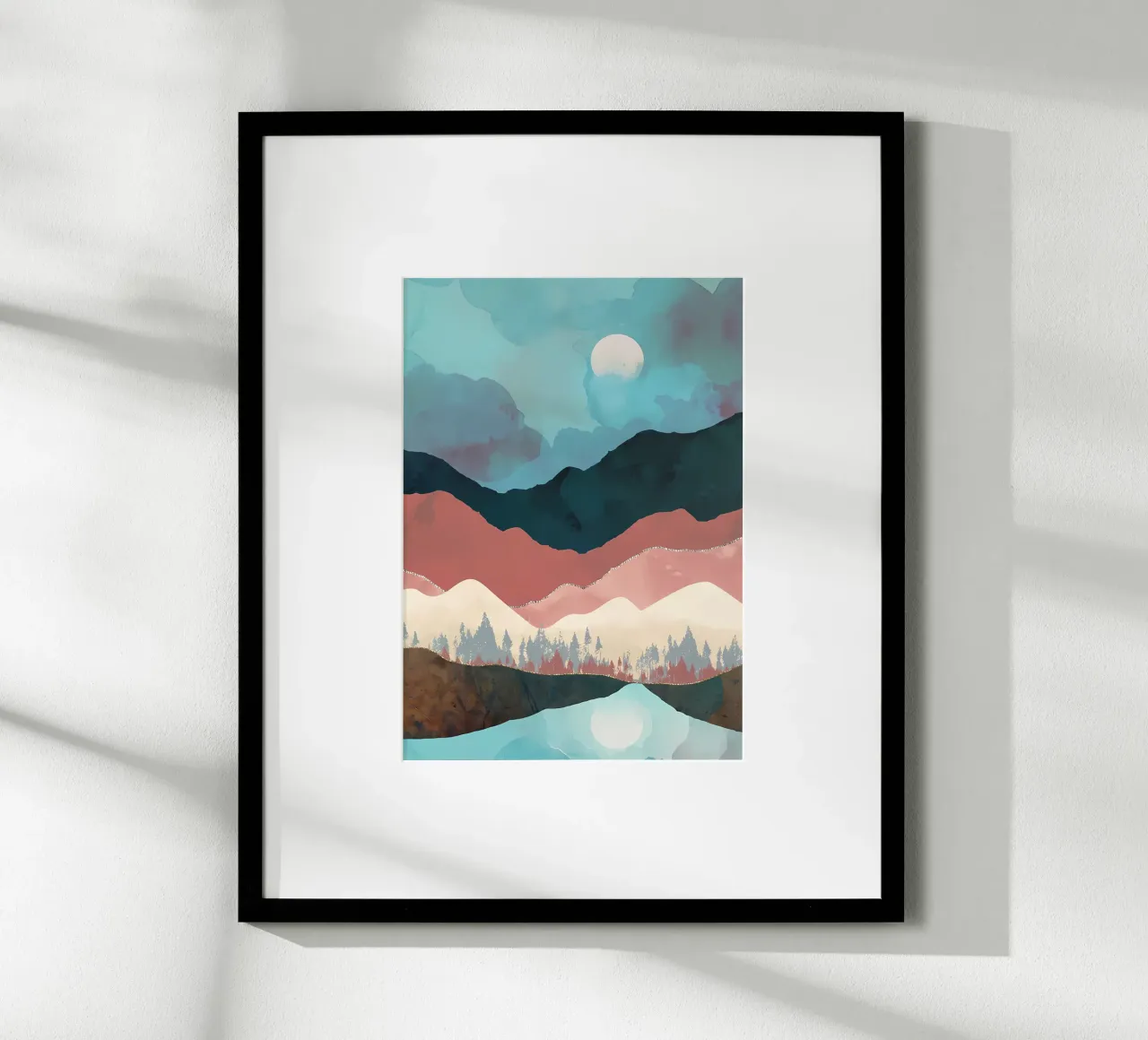 Transizione autunnale poster da Albert S Jacob