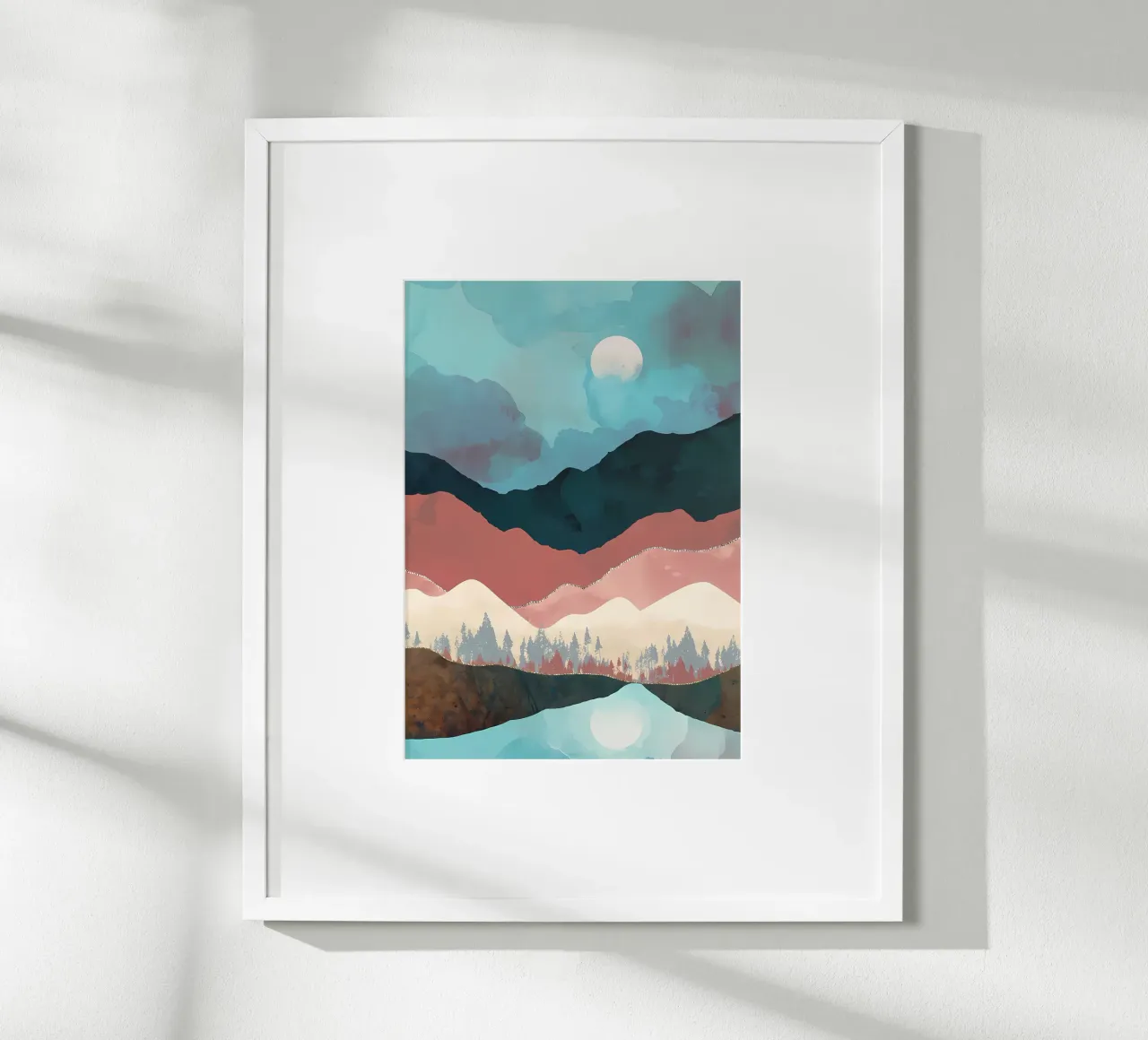 Transizione autunnale poster da Albert S Jacob