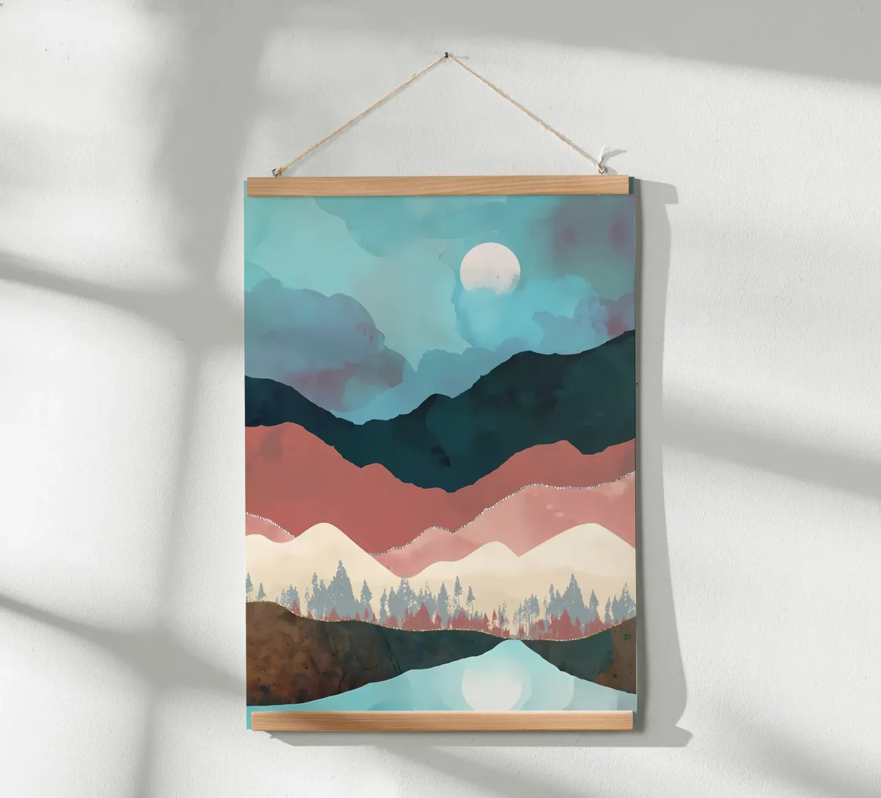 Transizione autunnale poster da Albert S Jacob