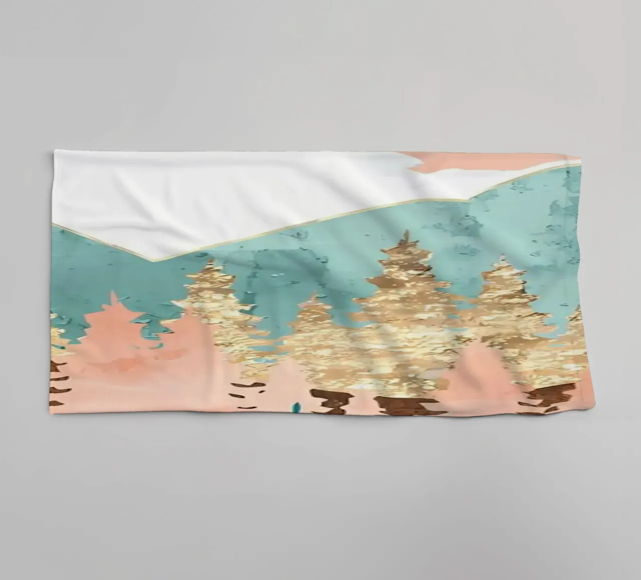 Fall Transition towel by Albert S Jacob