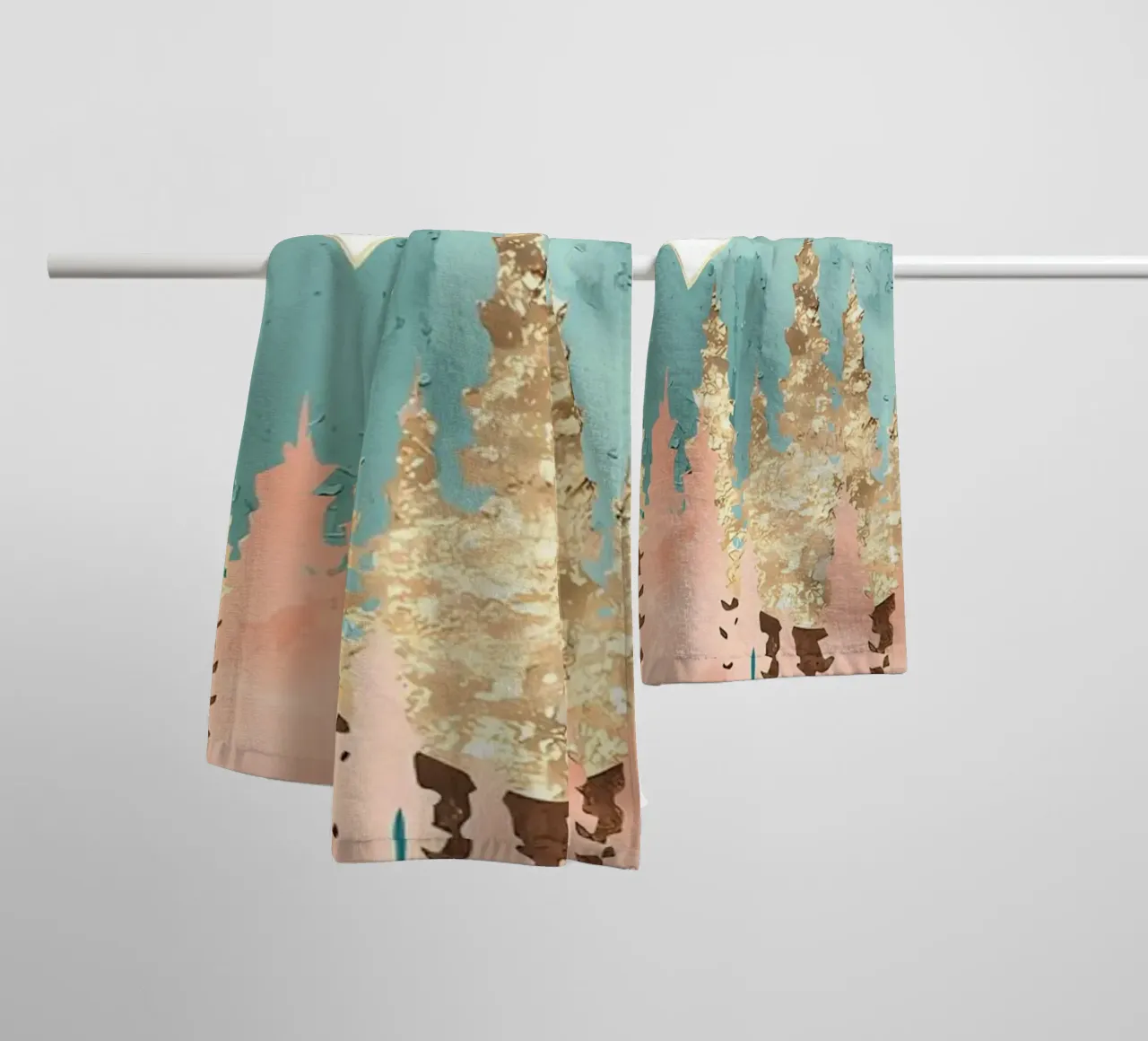 Fall Transition towel by Albert S Jacob