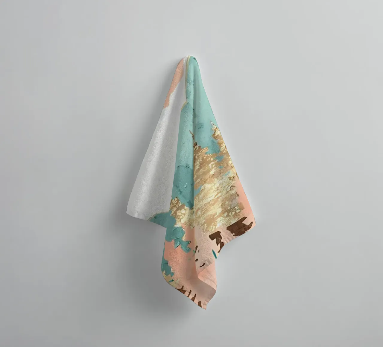 Fall Transition towel by Albert S Jacob
