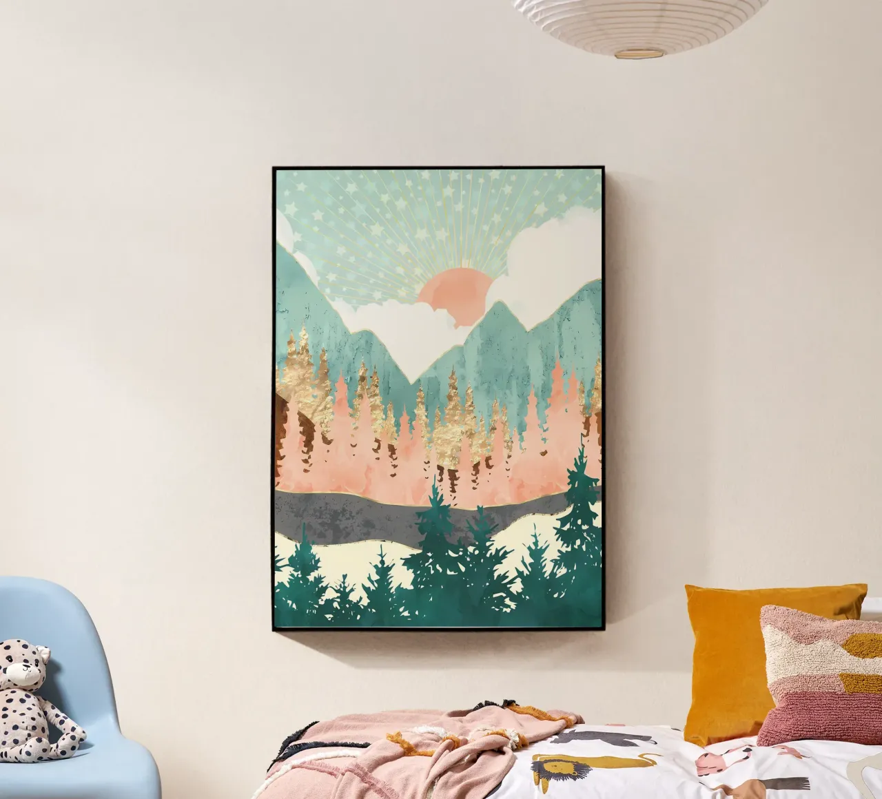 Transition automnale plexiglas de Albert S Jacob