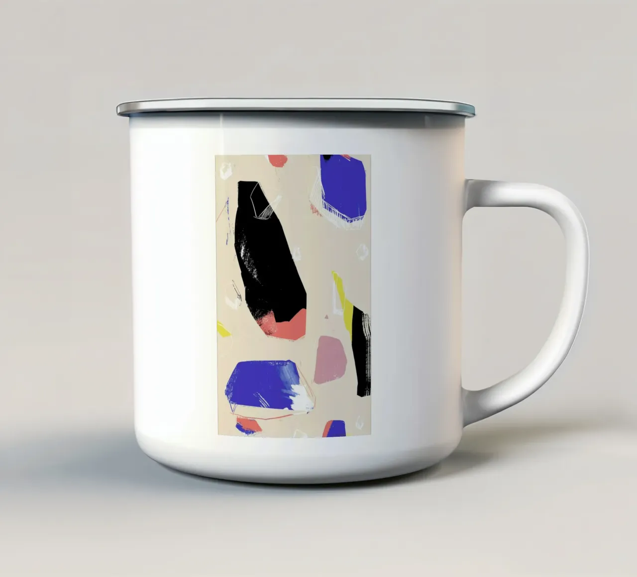 Gems taza de esmalte de Jilli Darling Art