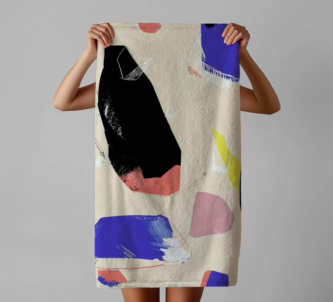 Gems towel by Jilli Darling Art