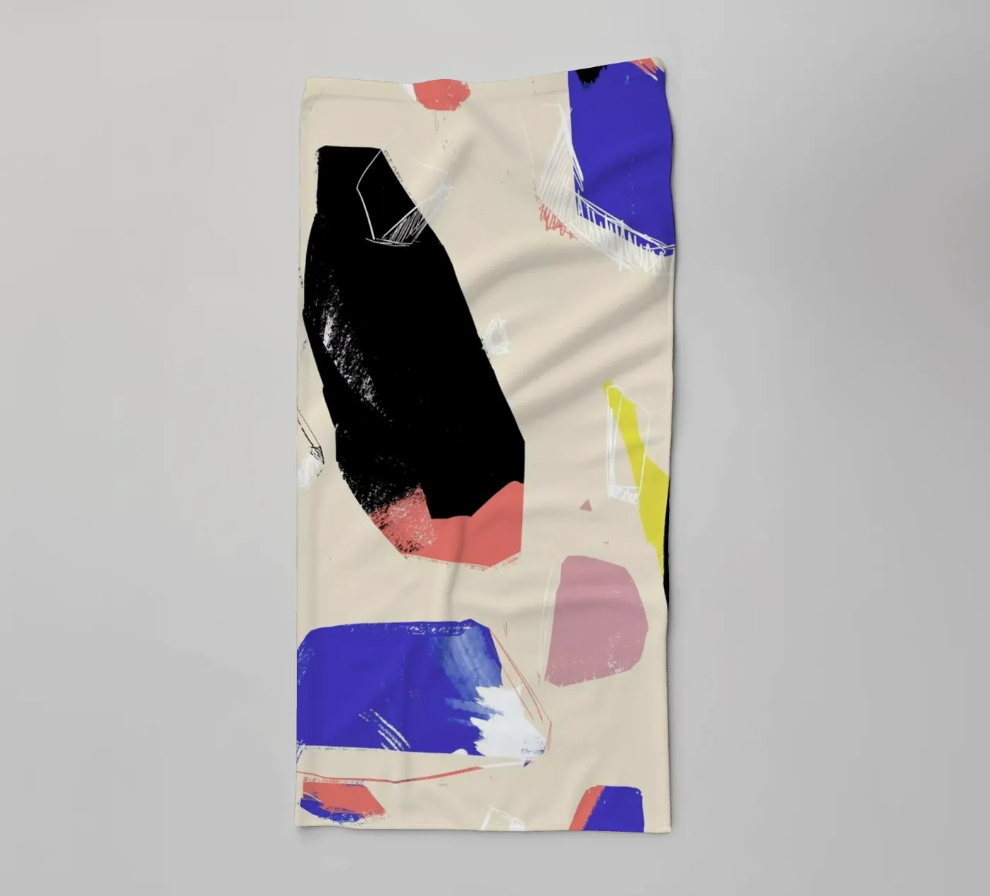 Gems towel by Jilli Darling Art