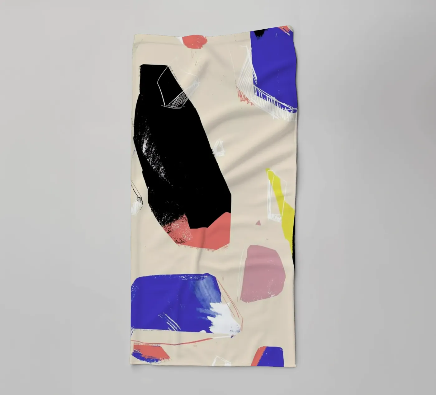 Gems badhanddoek van Jilli Darling Art