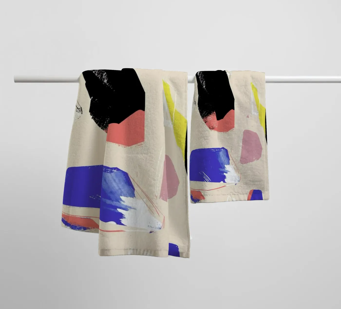 Gems badhanddoek van Jilli Darling Art