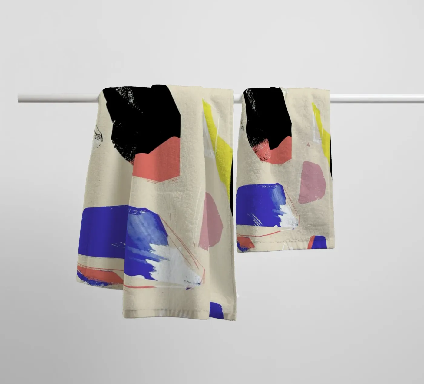 Gems towel by Jilli Darling Art