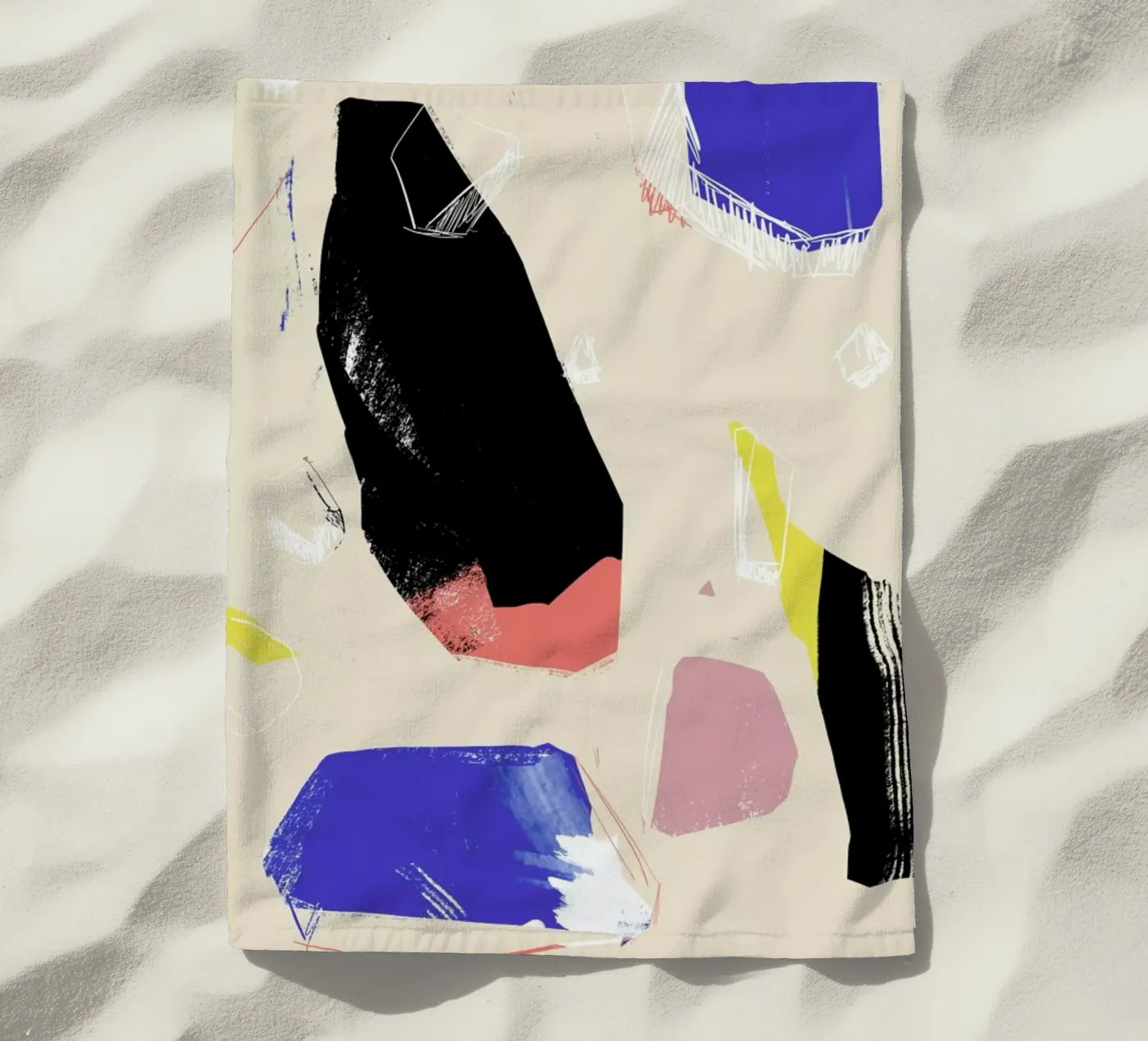 Gems strandhanddoek van Jilli Darling Art