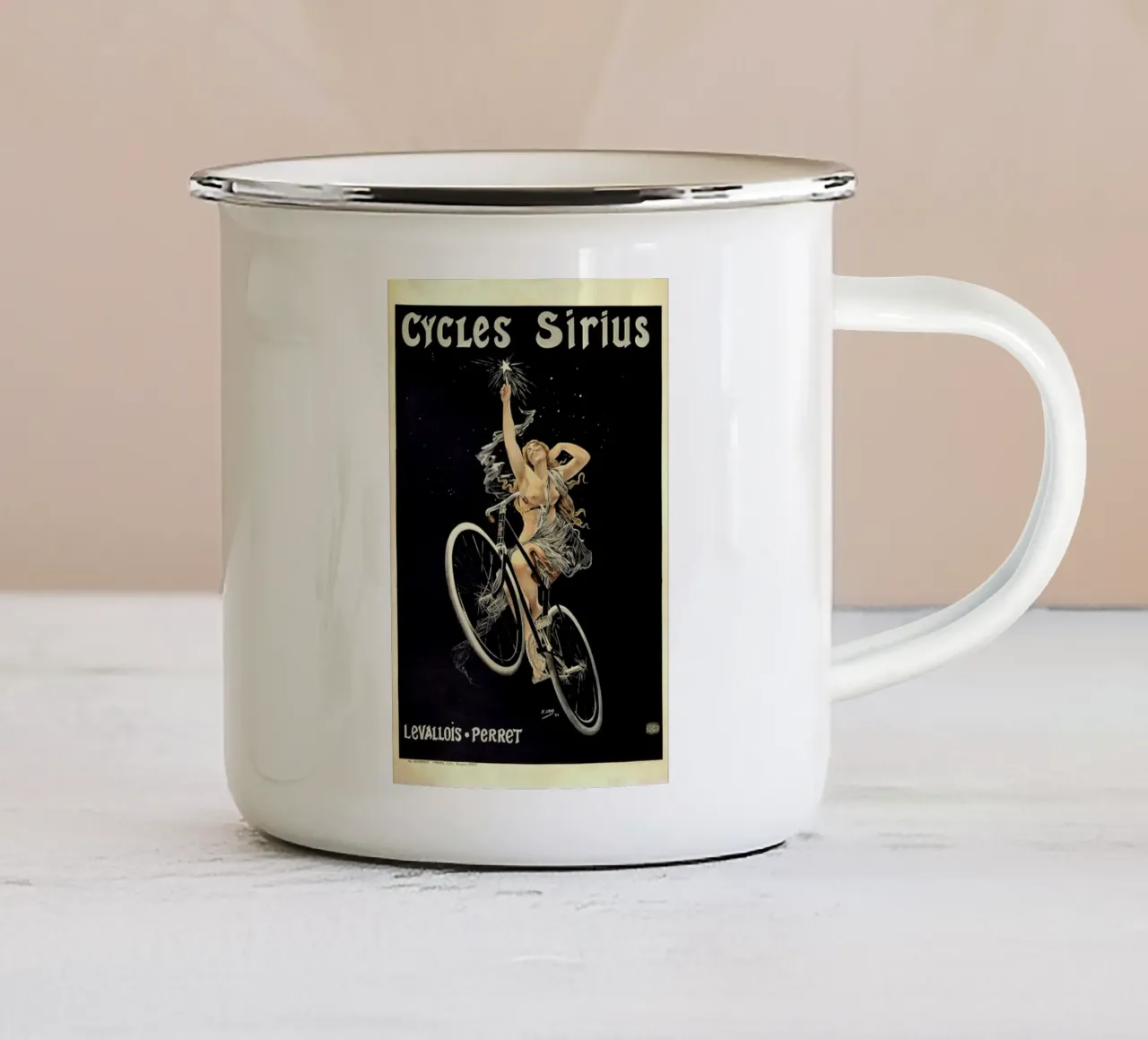 Gray (Boulanger) - Cycles Sirius tazza in smalto da ARTOTHEK