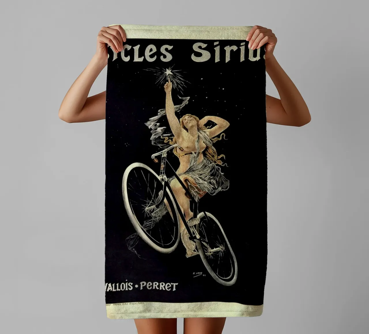 Gray (Boulanger) - Cycles Sirius asciugamano da bagno da ARTOTHEK