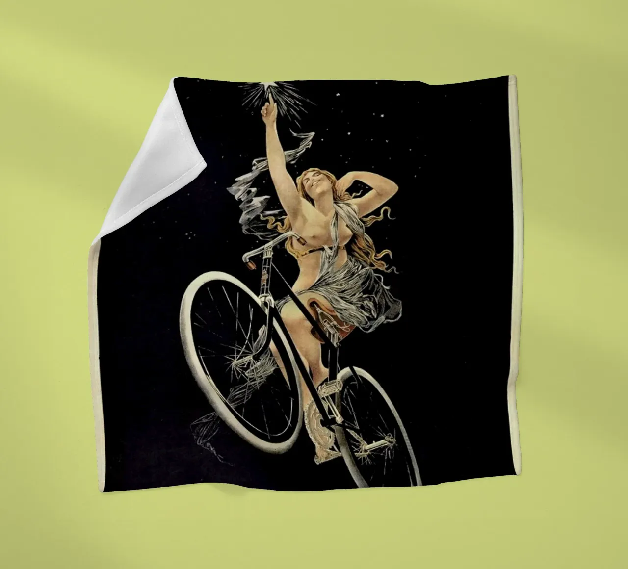 Gray (Boulanger) - Cycles Sirius fleece blanket by ARTOTHEK