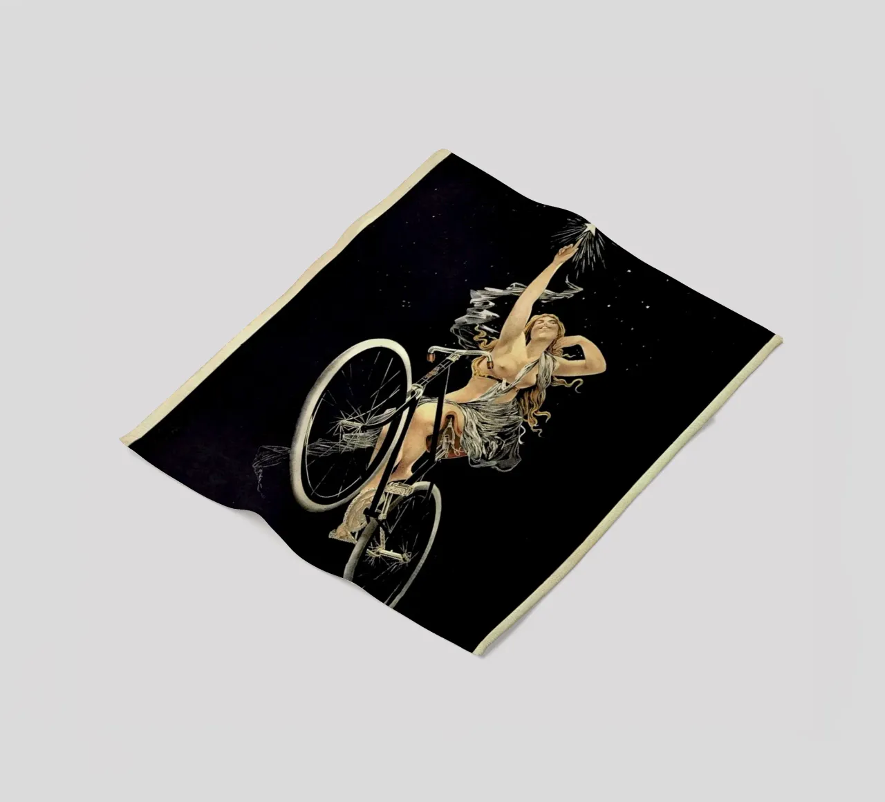 Gray (Boulanger) - Cycles Sirius fleece blanket by ARTOTHEK