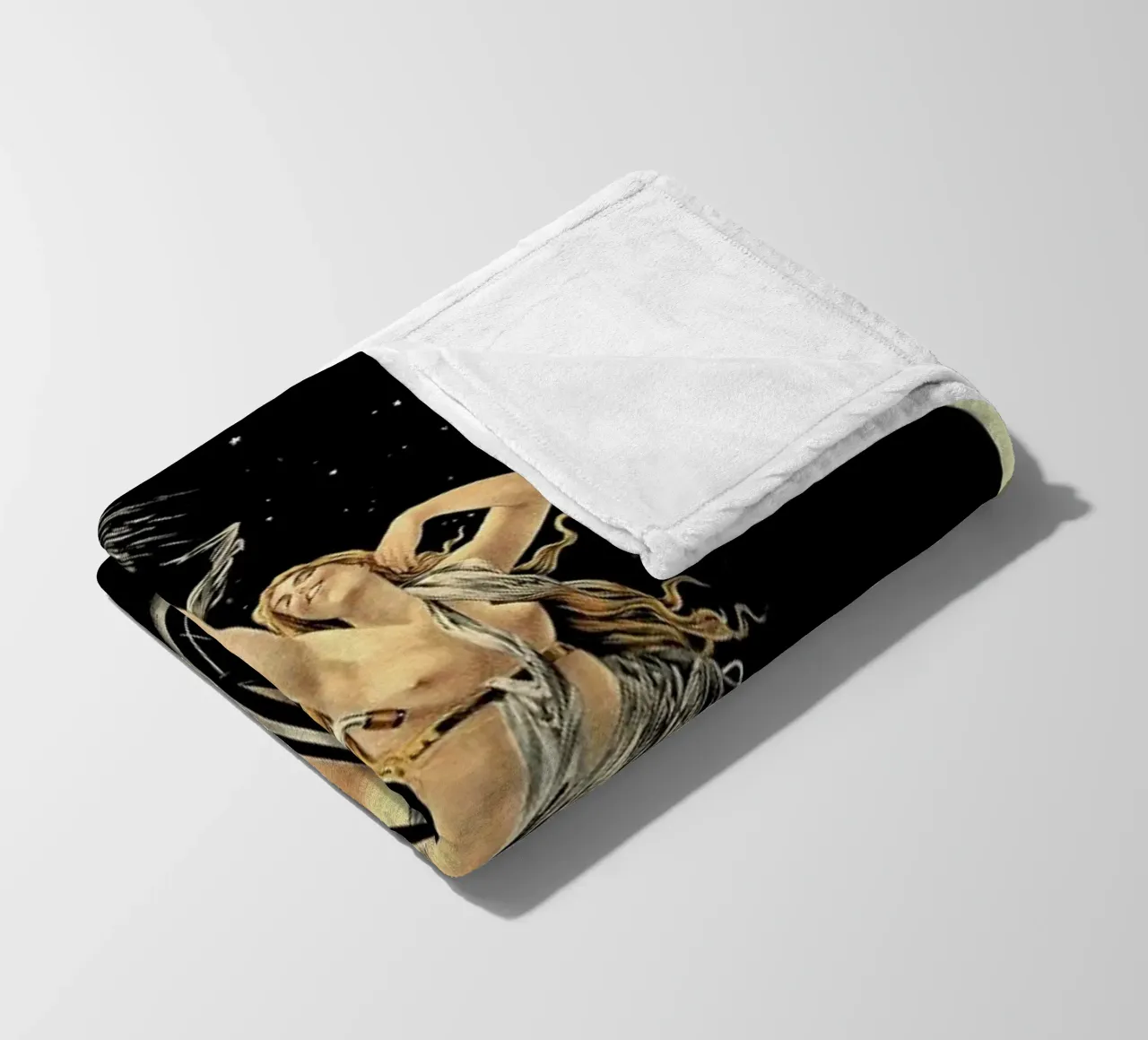 Gray (Boulanger) - Cycles Sirius fleece blanket by ARTOTHEK