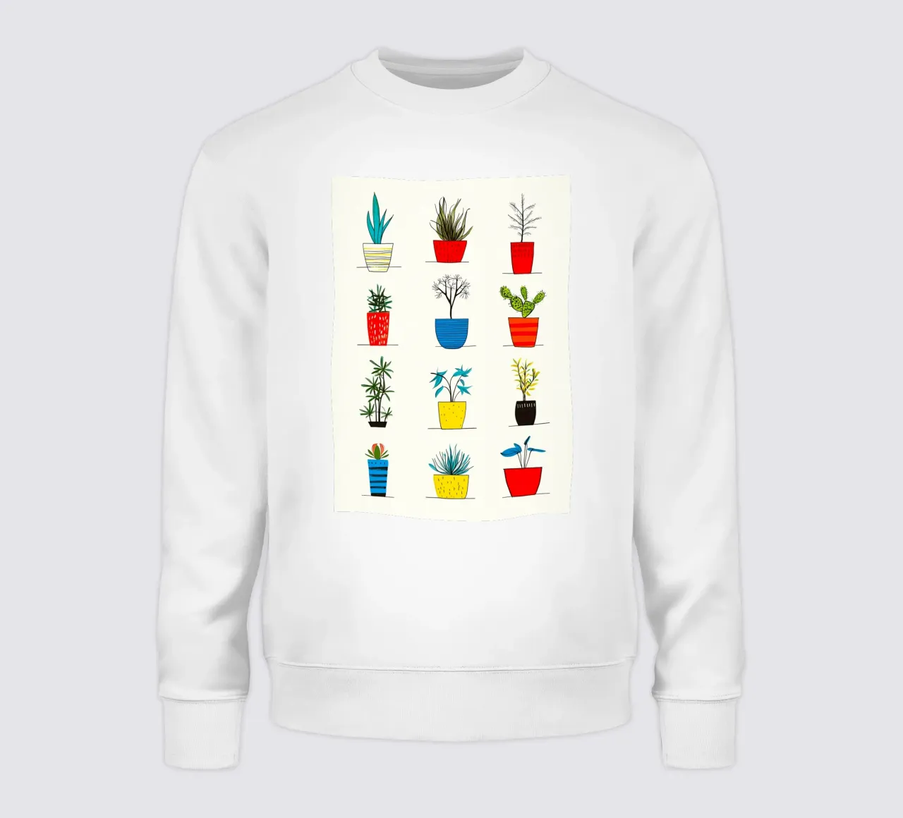 Fiori in vaso felpa da Justyna Jaszke JBJart