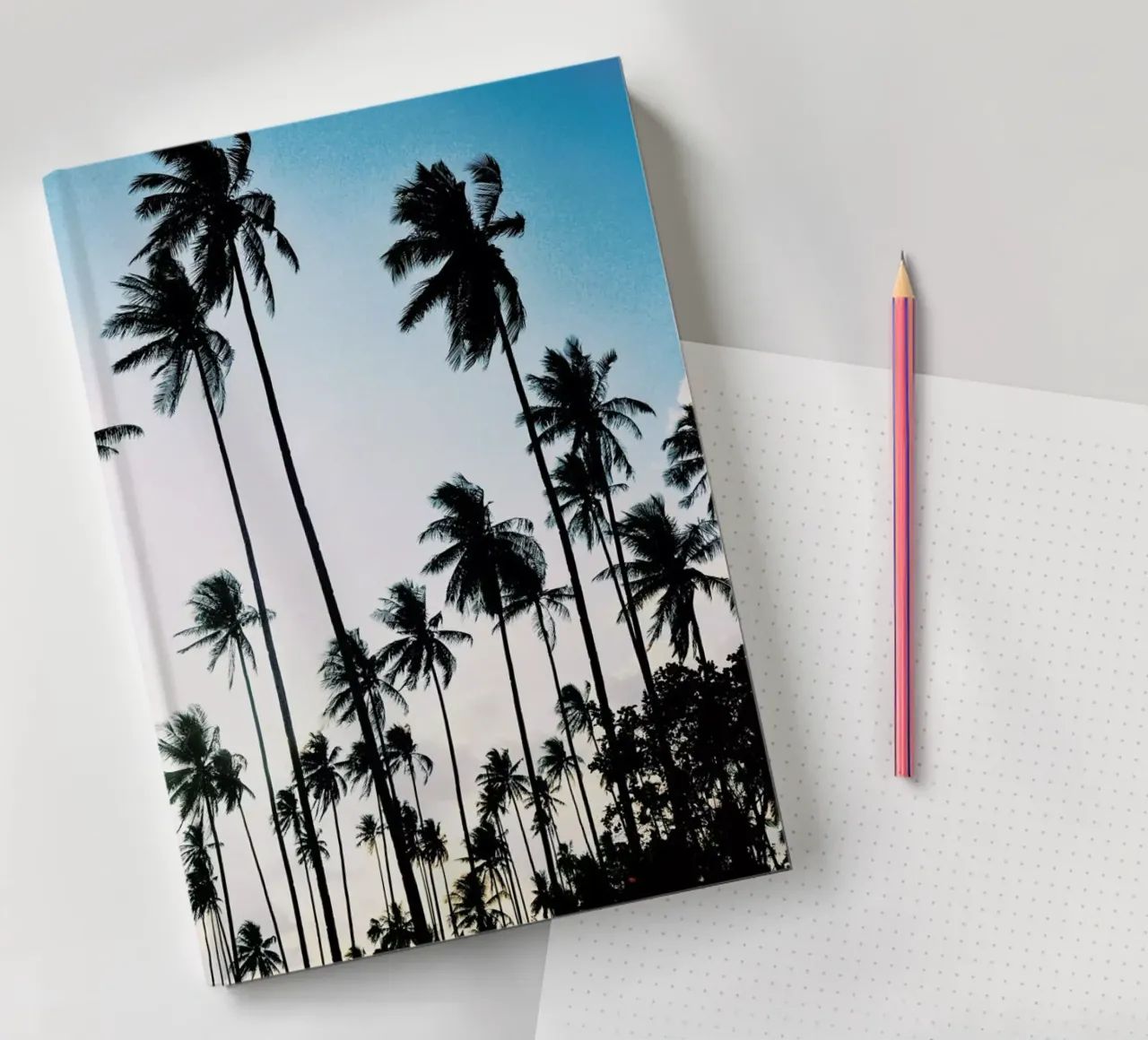 Palms at Dusk notebook by METROPOLIS