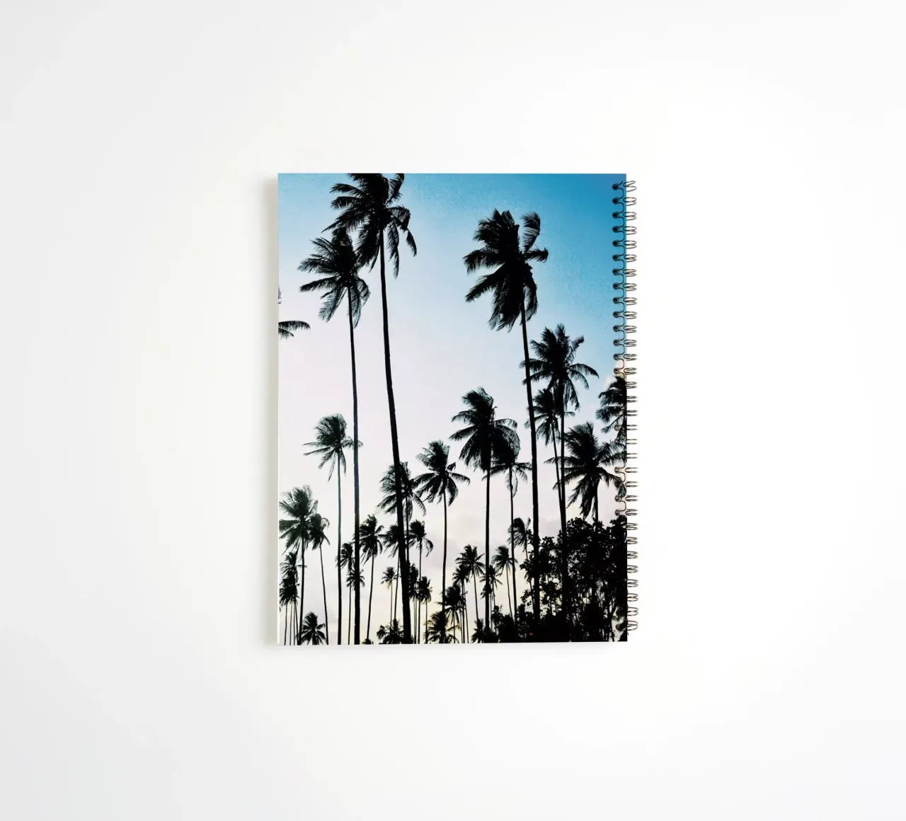 Palms at Dusk spiral notebook by METROPOLIS