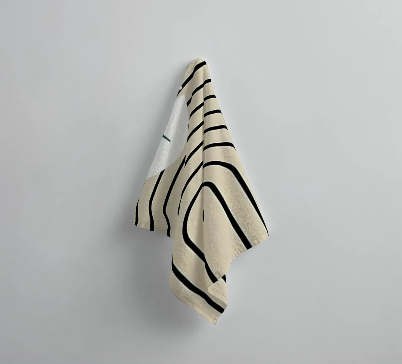 Abstract Tropical Art Print towel by James M Coyle
