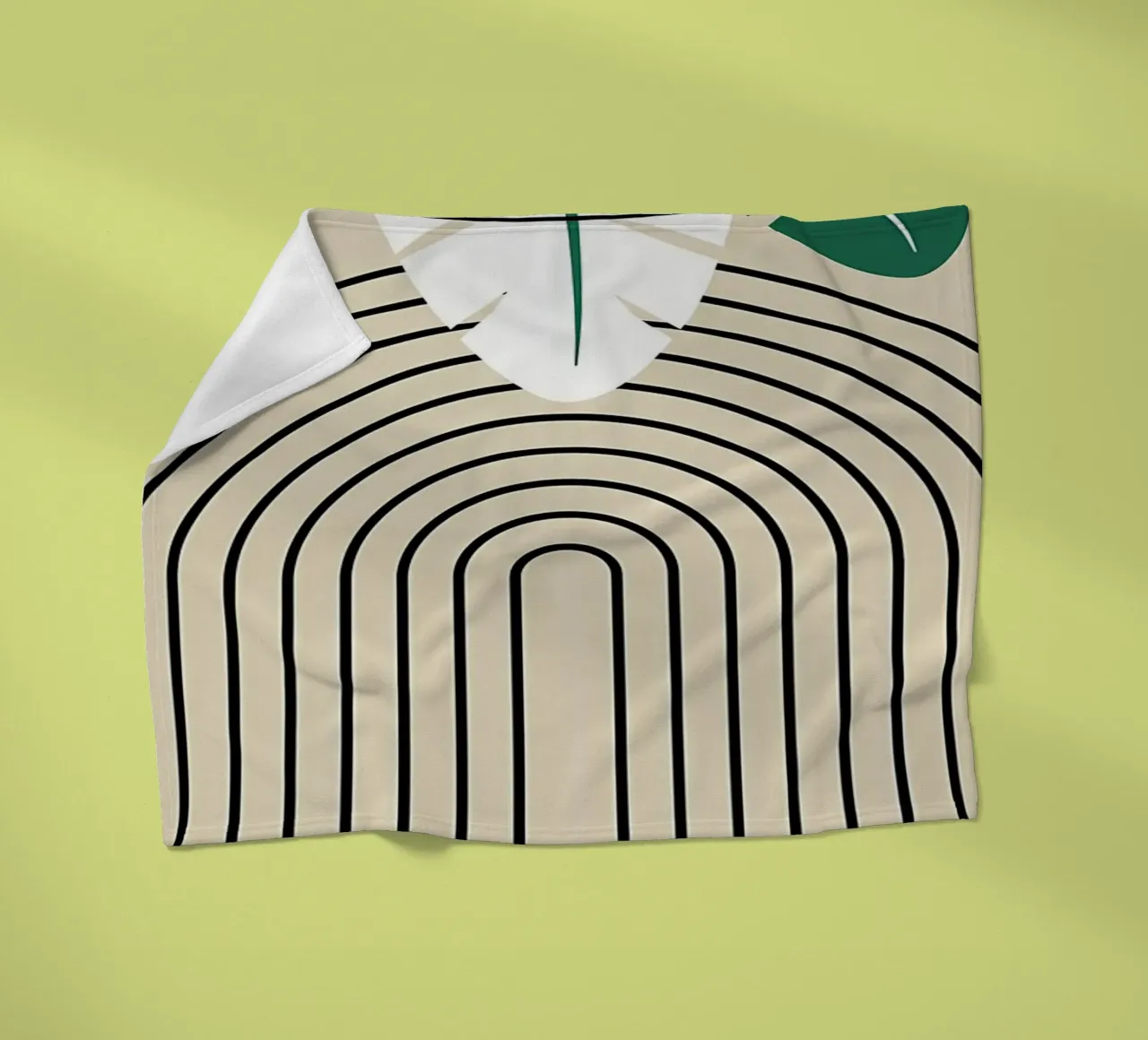 Abstrakter tropischer Kunstdruck Fleecedecke von James M Coyle