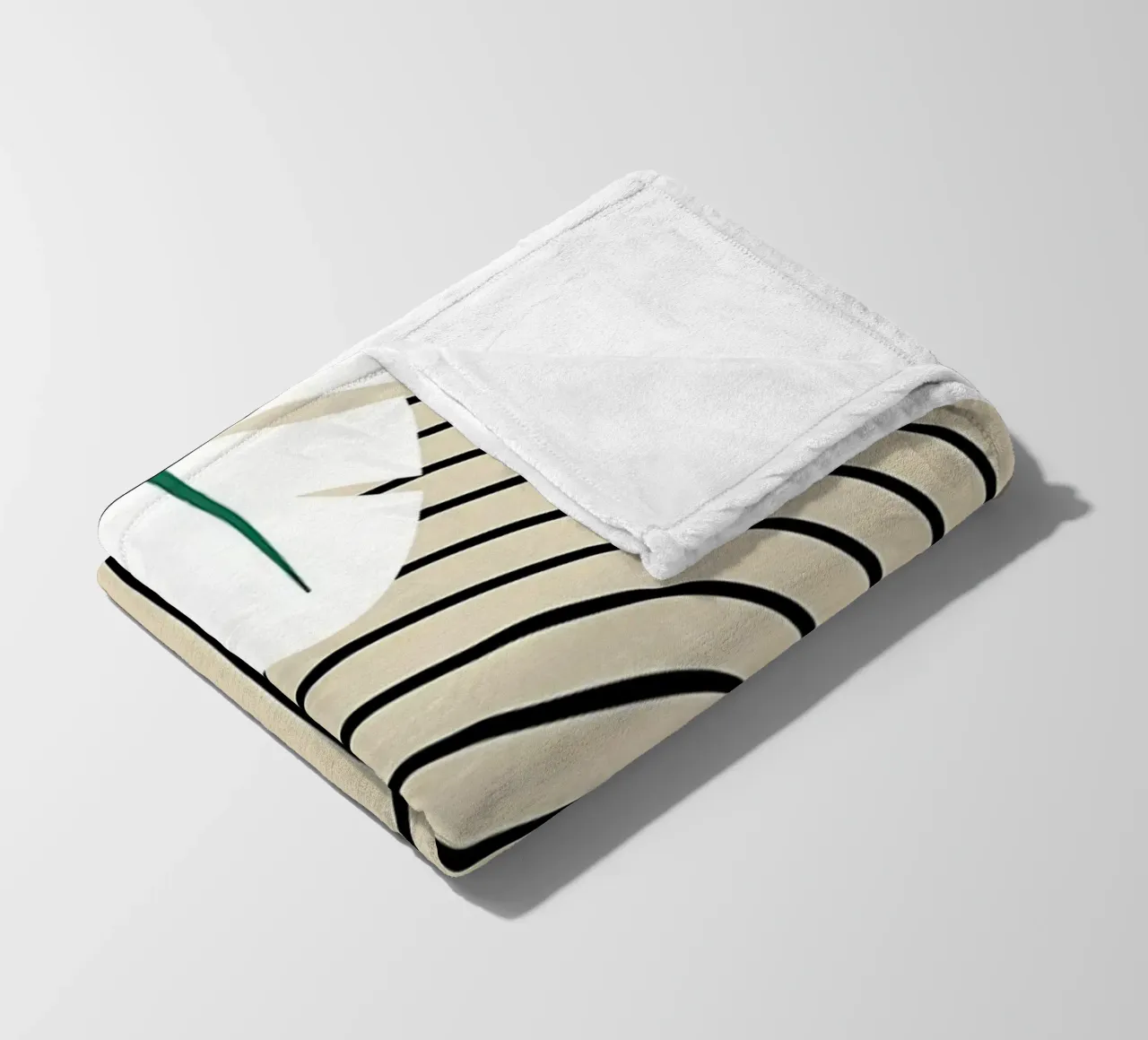 Abstrakter tropischer Kunstdruck Fleecedecke von James M Coyle