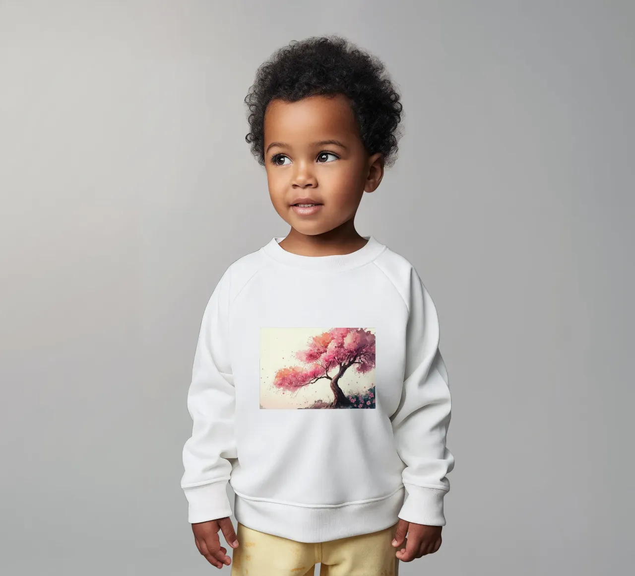 ciliegio in fiore in Giappone felpa neonato da Rebecca Clark Wyrick