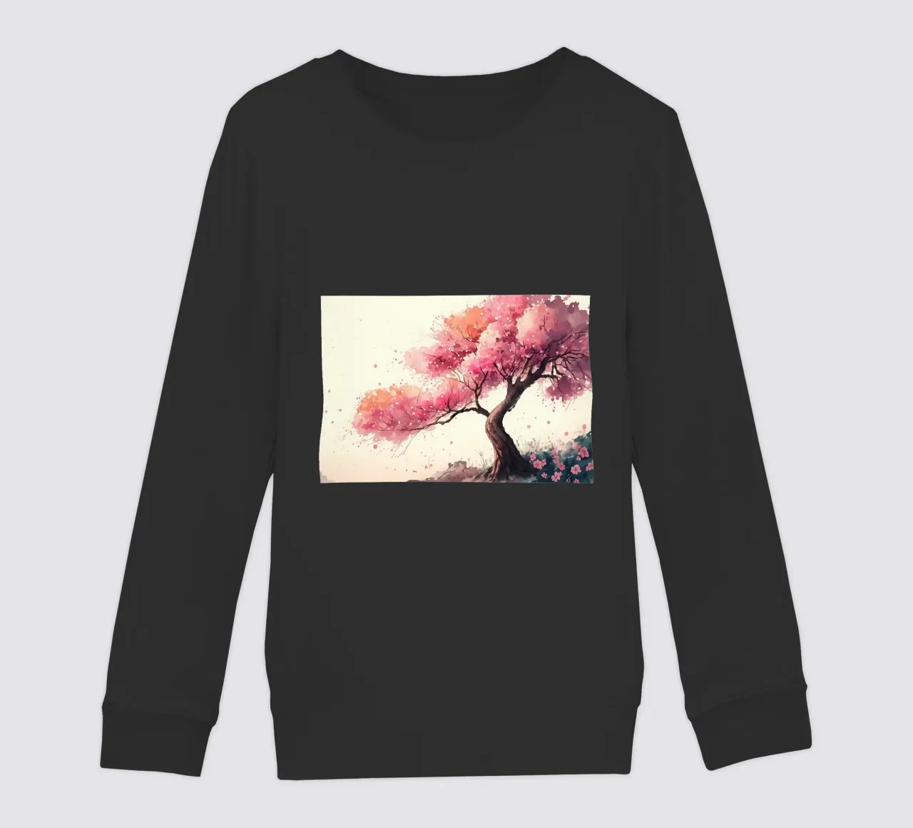 ciliegio in fiore in Giappone felpa bambino da Rebecca Clark Wyrick