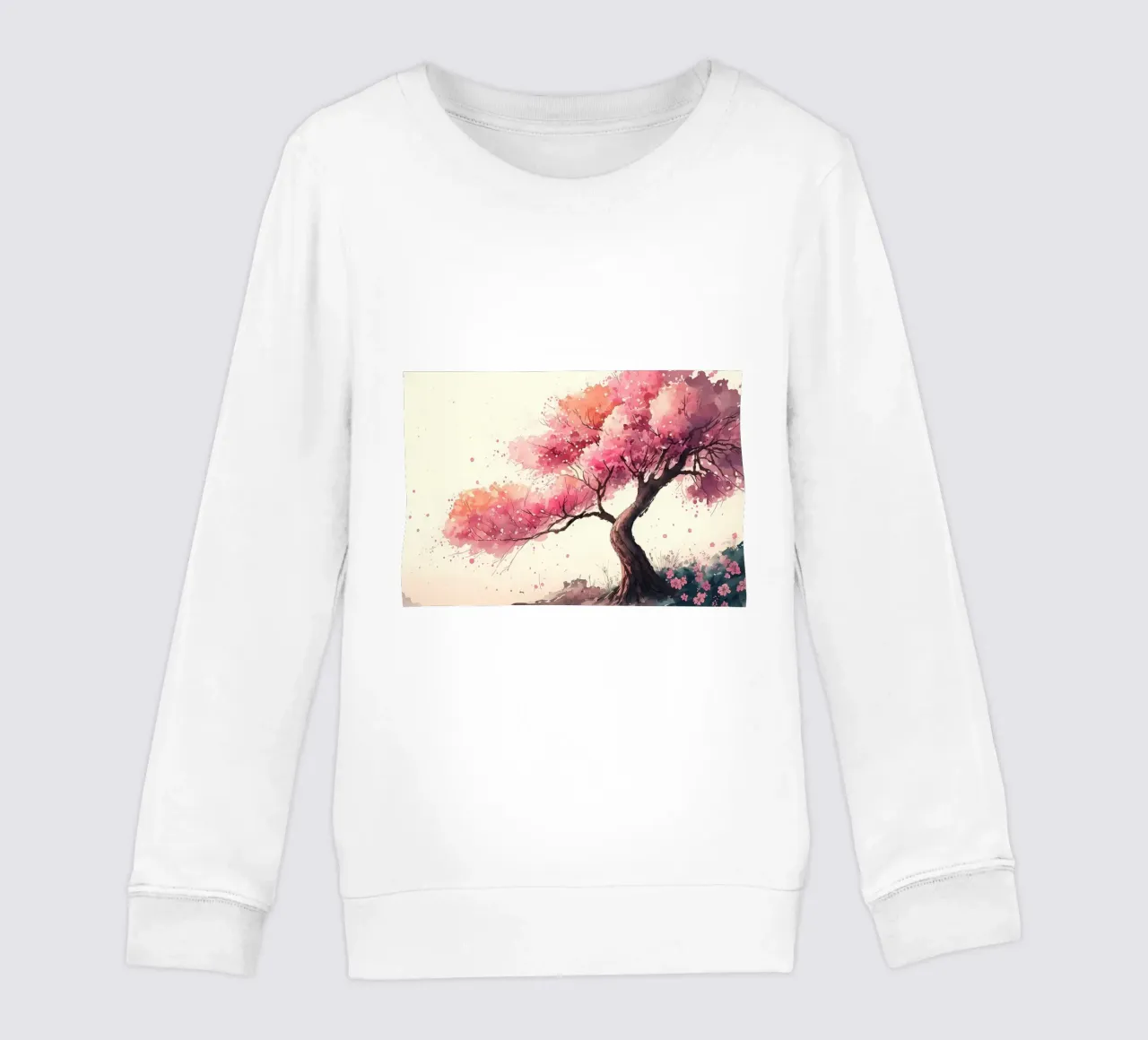 ciliegio in fiore in Giappone felpa bambino da Rebecca Clark Wyrick