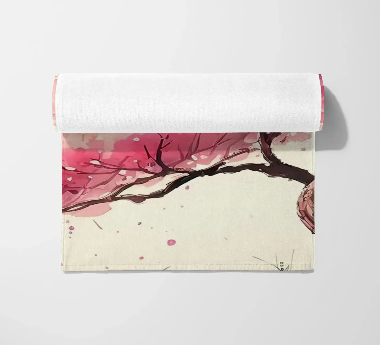 ciliegio in fiore in Giappone telo mare da Rebecca Clark Wyrick