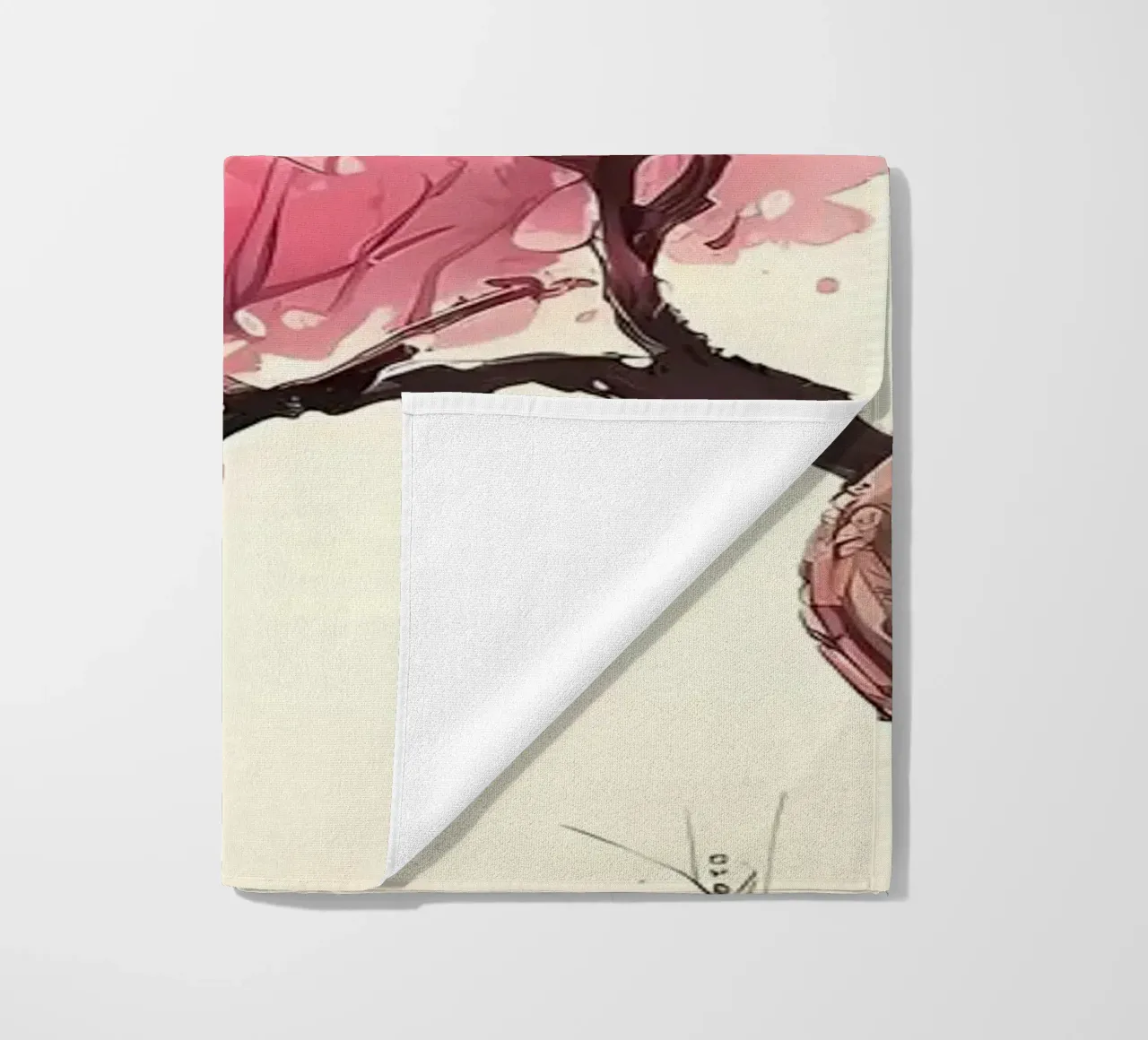 ciliegio in fiore in Giappone telo mare da Rebecca Clark Wyrick