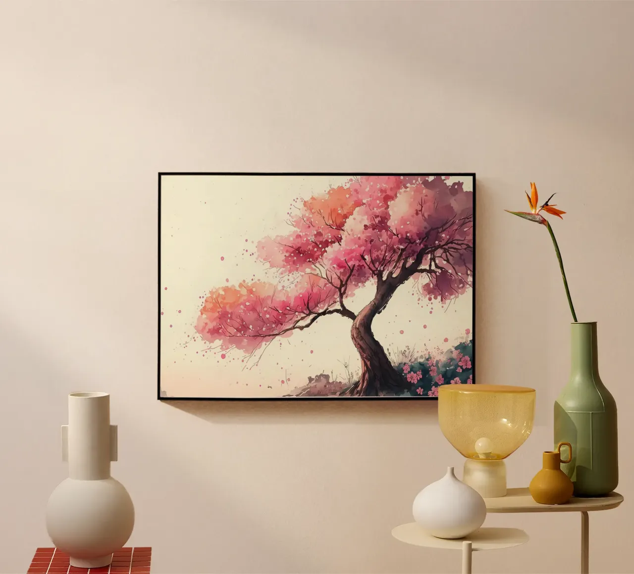 ciliegio in fiore in Giappone plexiglass da Rebecca Clark Wyrick