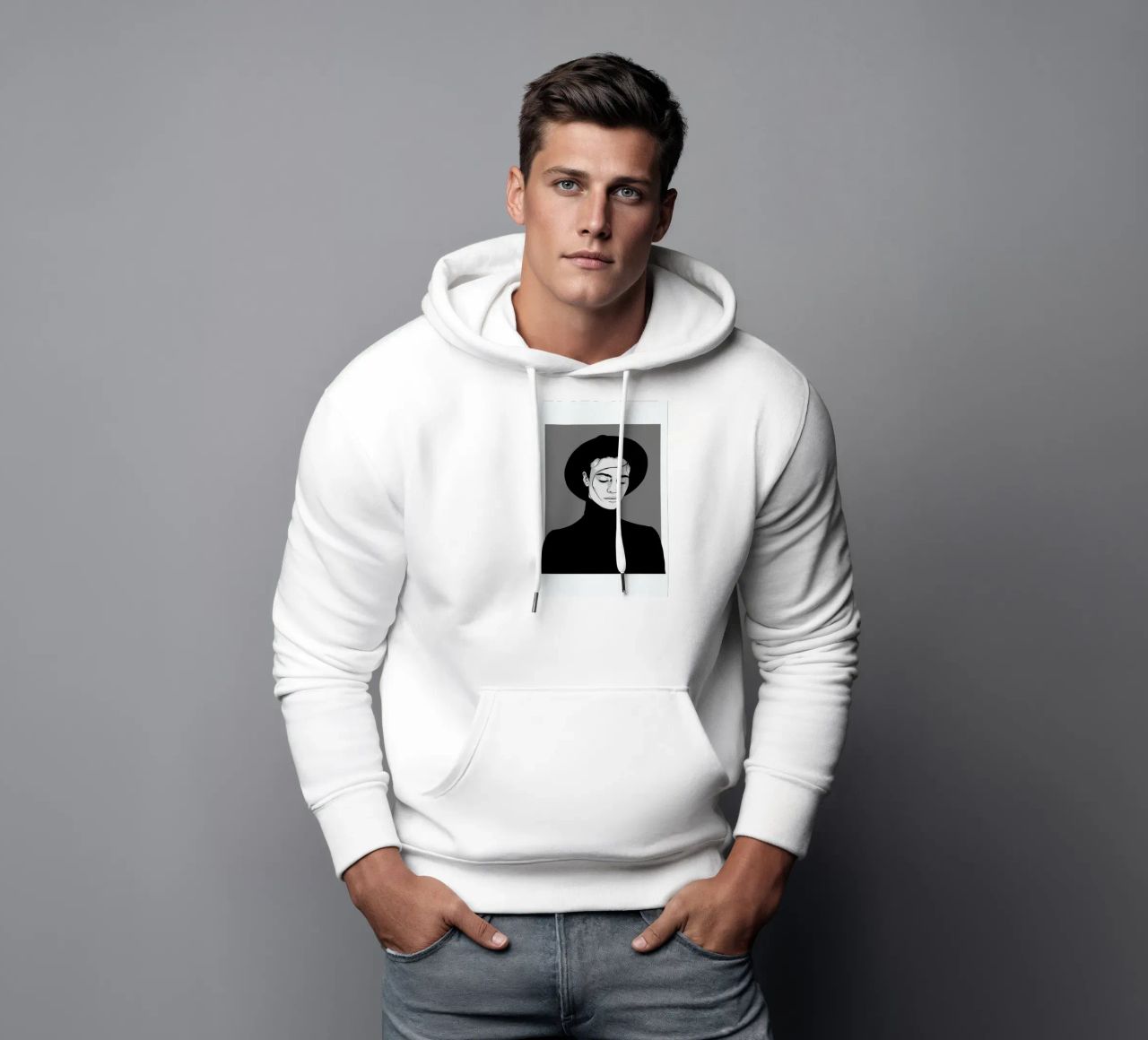 CV 06 felpa con cappuccio da Cranio Dsgn