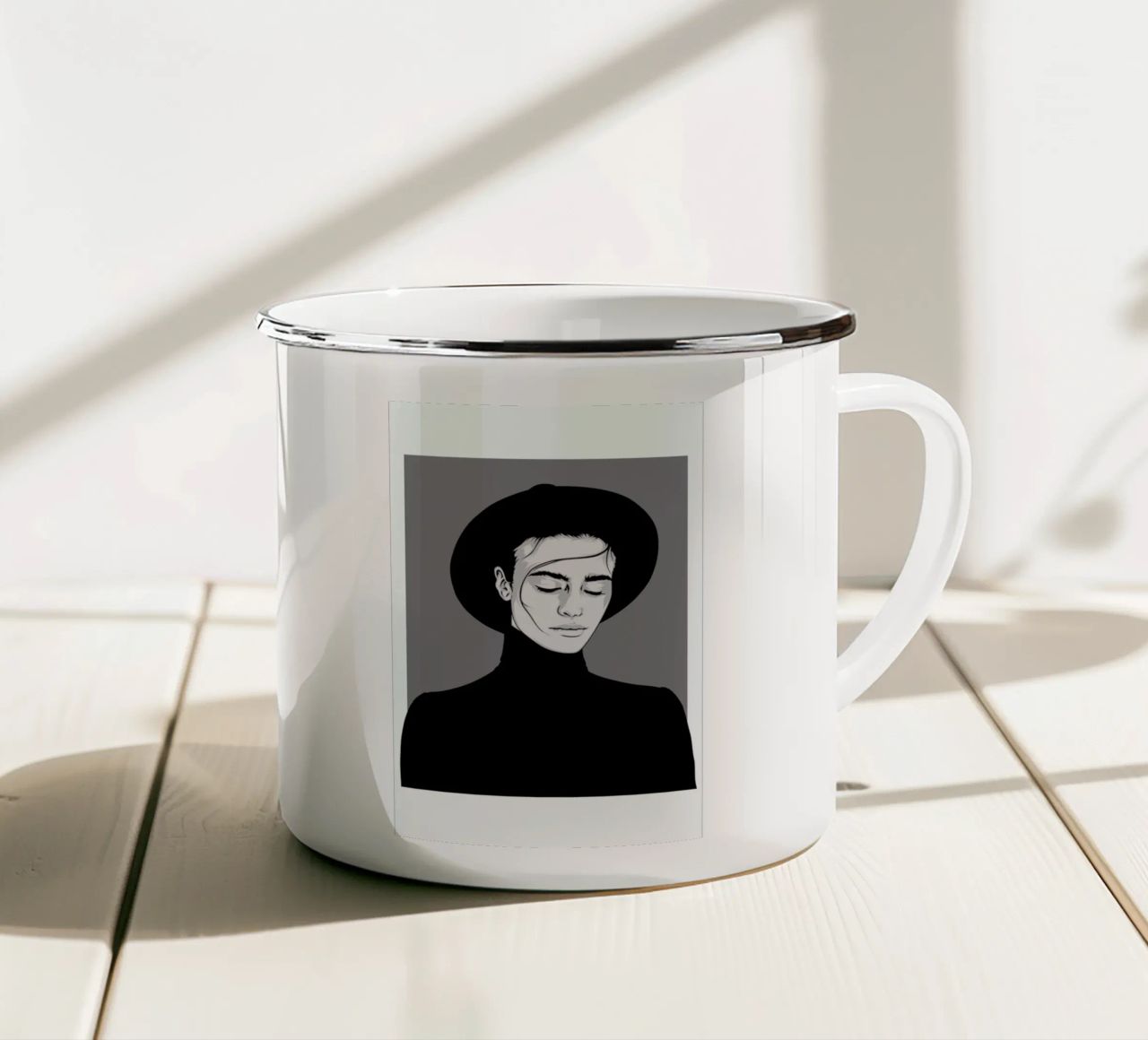 CV 06 tazza in smalto da Cranio Dsgn