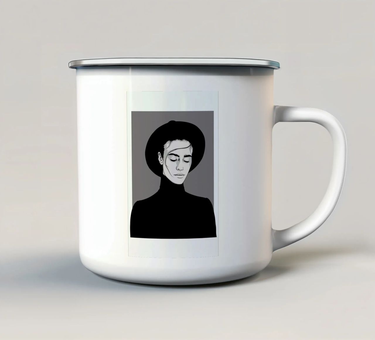 CV 06 tazza in smalto da Cranio Dsgn