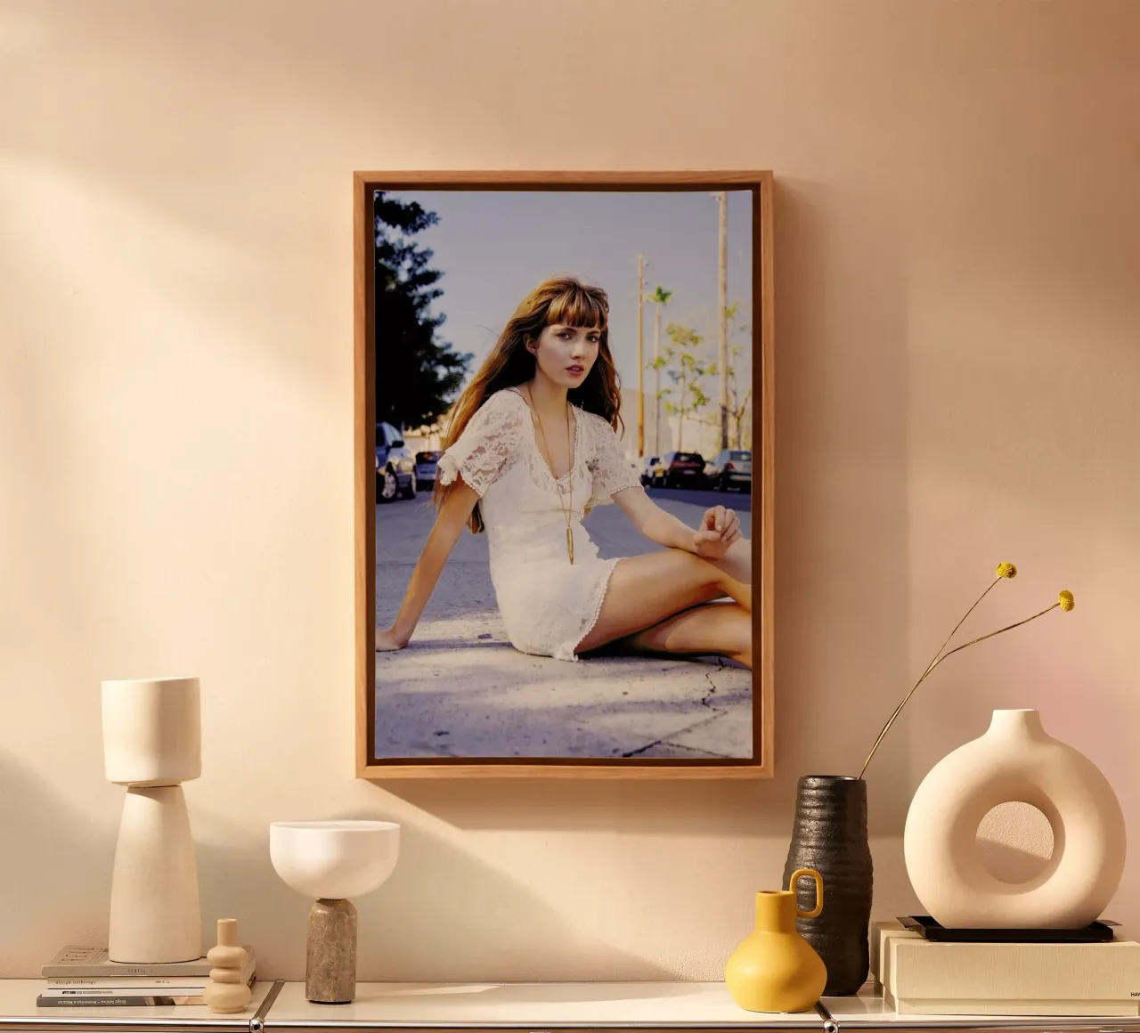 Portrait of a Girl canvas by Aysha Banos