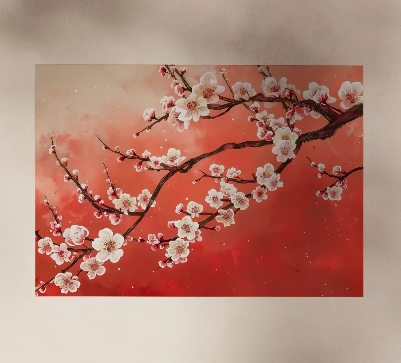 ciliegio in fiore in Giappone pellicola backlit da Rebecca Clark Wyrick