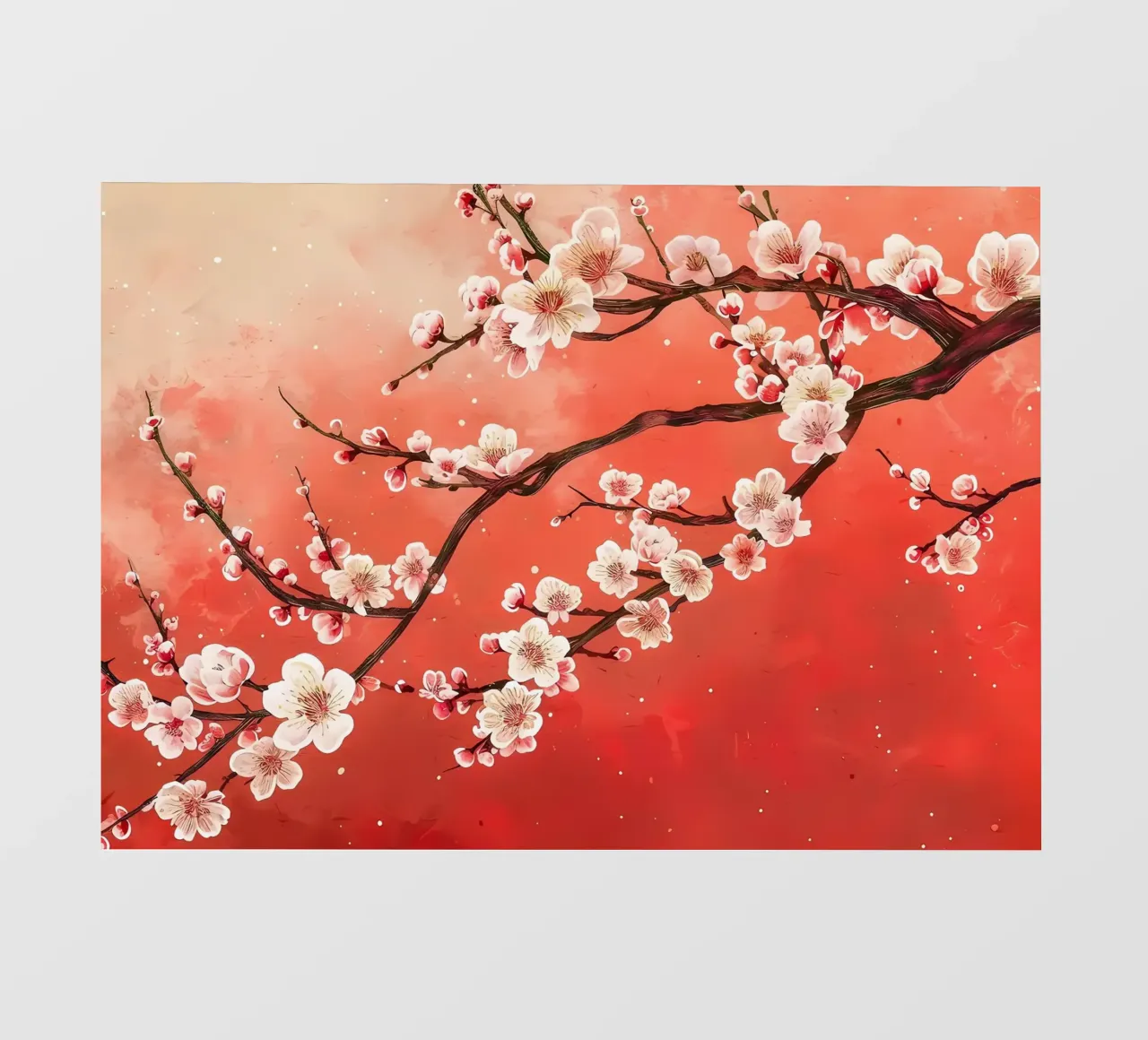 ciliegio in fiore in Giappone pellicola backlit da Rebecca Clark Wyrick