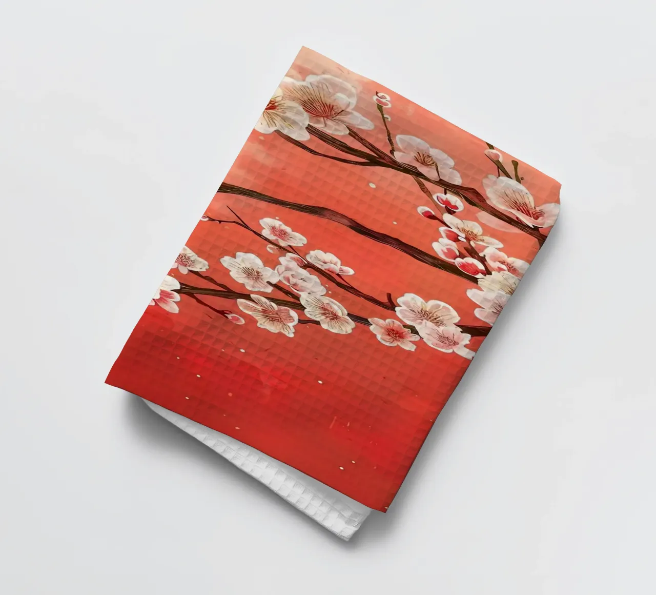 ciliegio in fiore in Giappone canovaccio da cucina da Rebecca Clark Wyrick