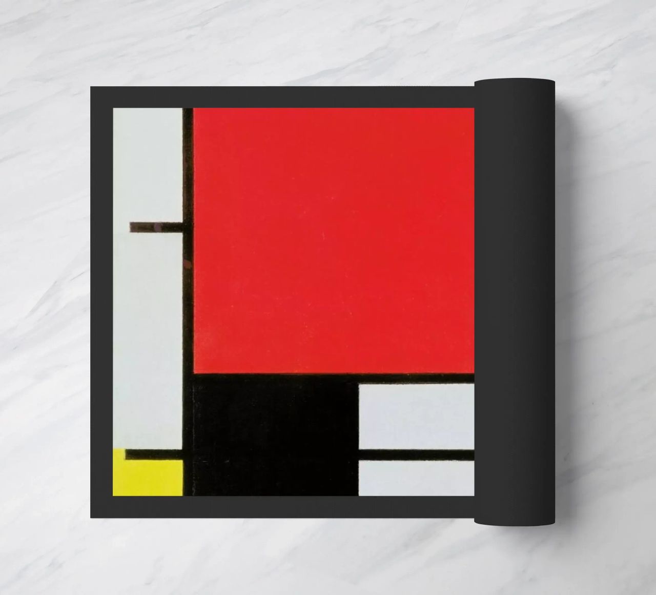 Mondrian - Composition with Red, Yellow, Blue and Black zerbino da ARTOTHEK