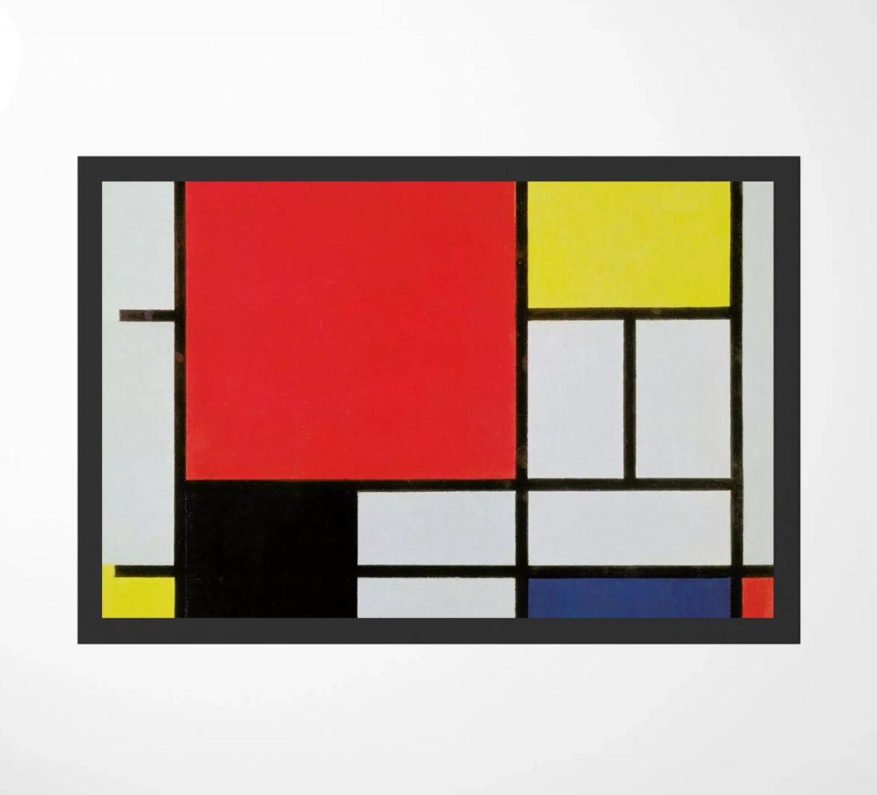 Mondrian - Composition with Red, Yellow, Blue and Black zerbino da ARTOTHEK