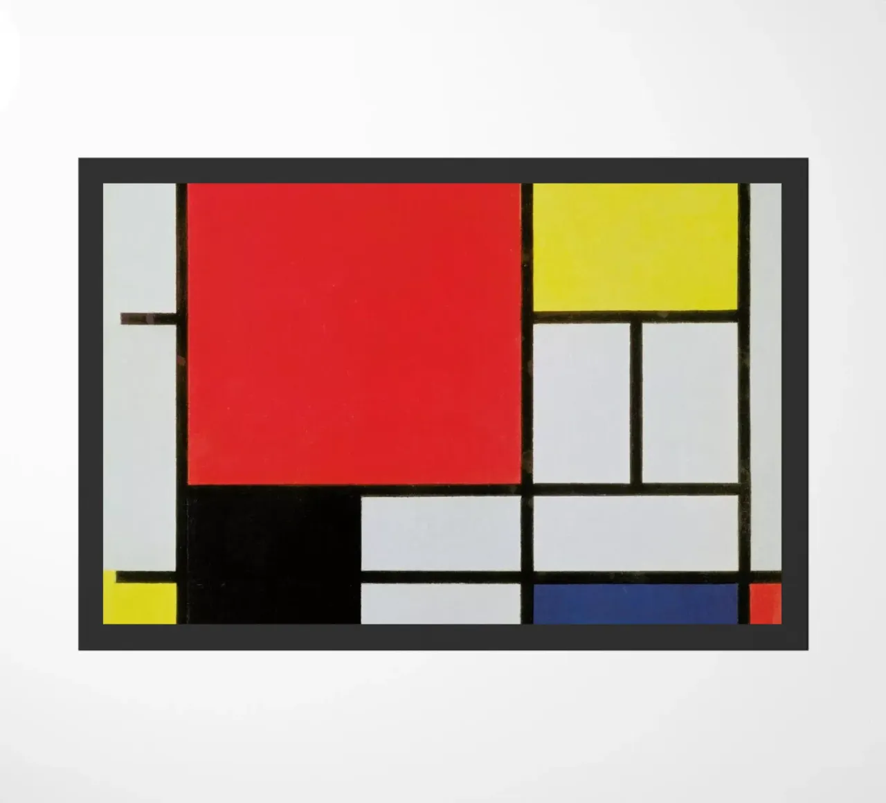 Mondrian - Composition with Red, Yellow, Blue and Black zerbino da ARTOTHEK
