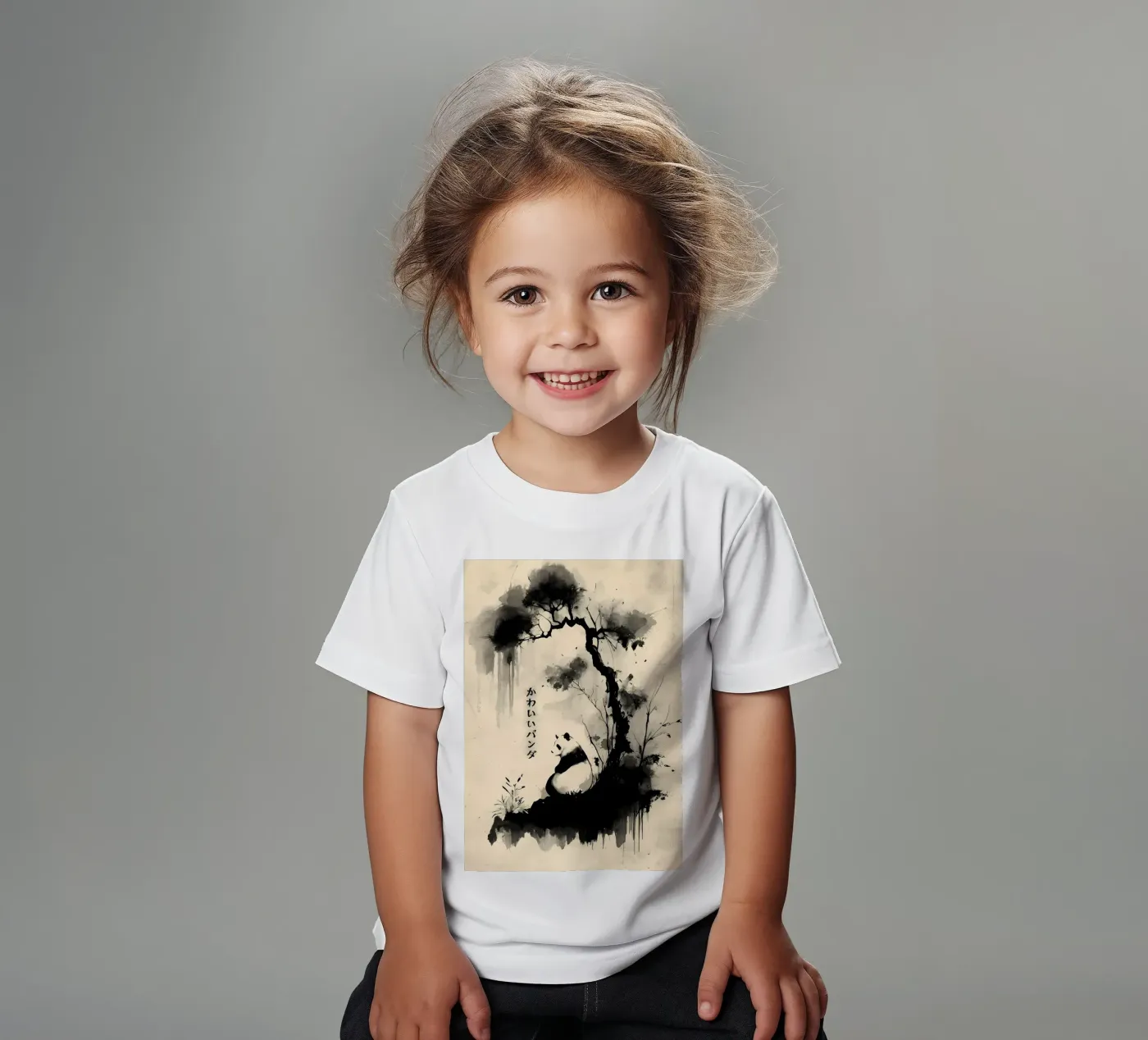 Panda t-shirt bambini da James M Coyle